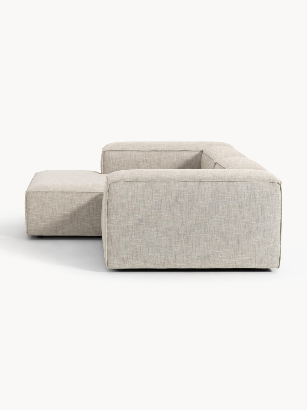 Lennon Linen Blend Modular Corner Sofa (3-seater)