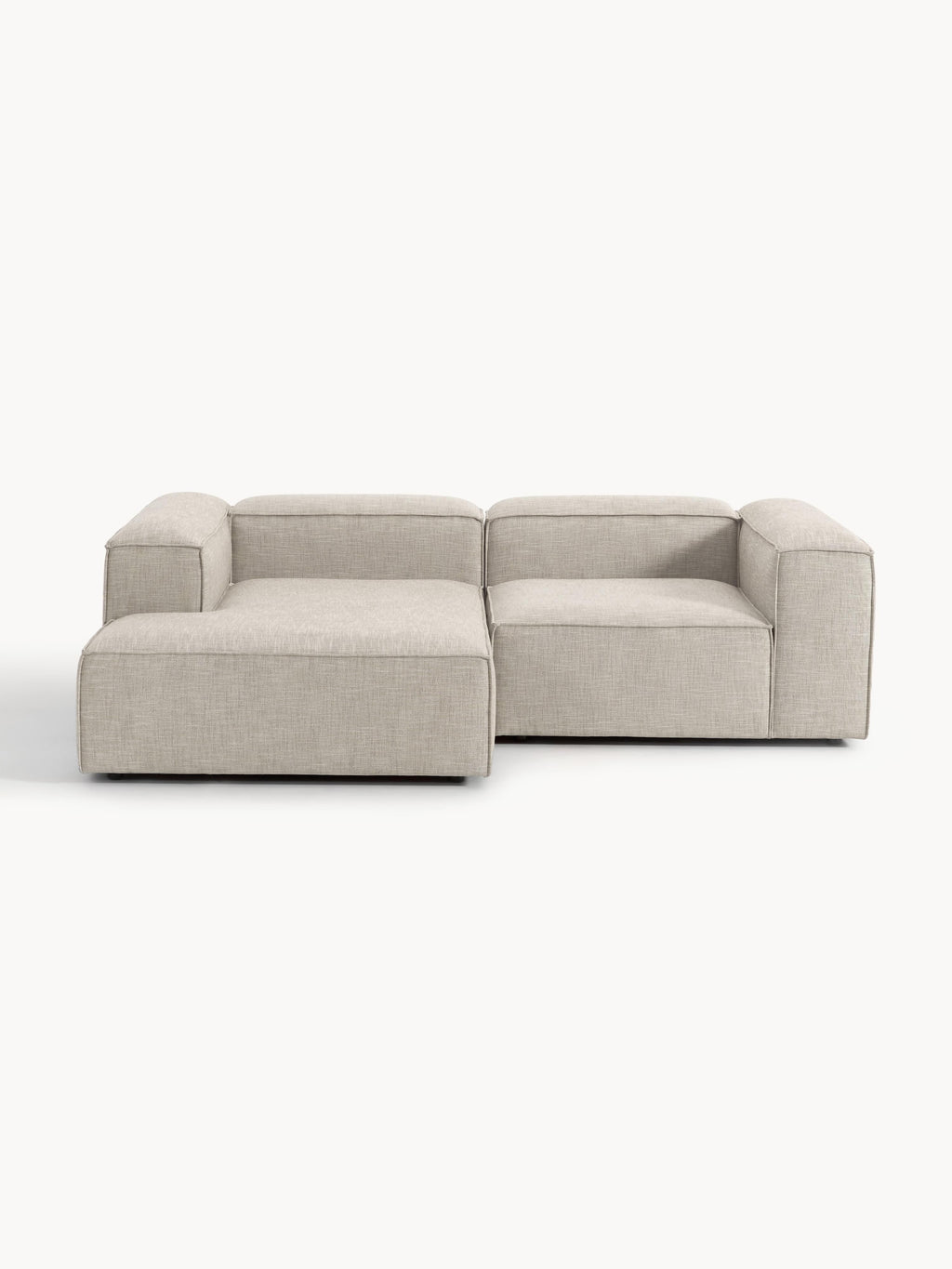 Gallery image 1 - Linen Blend Modular Corner Sofa Lennon (3-seater)