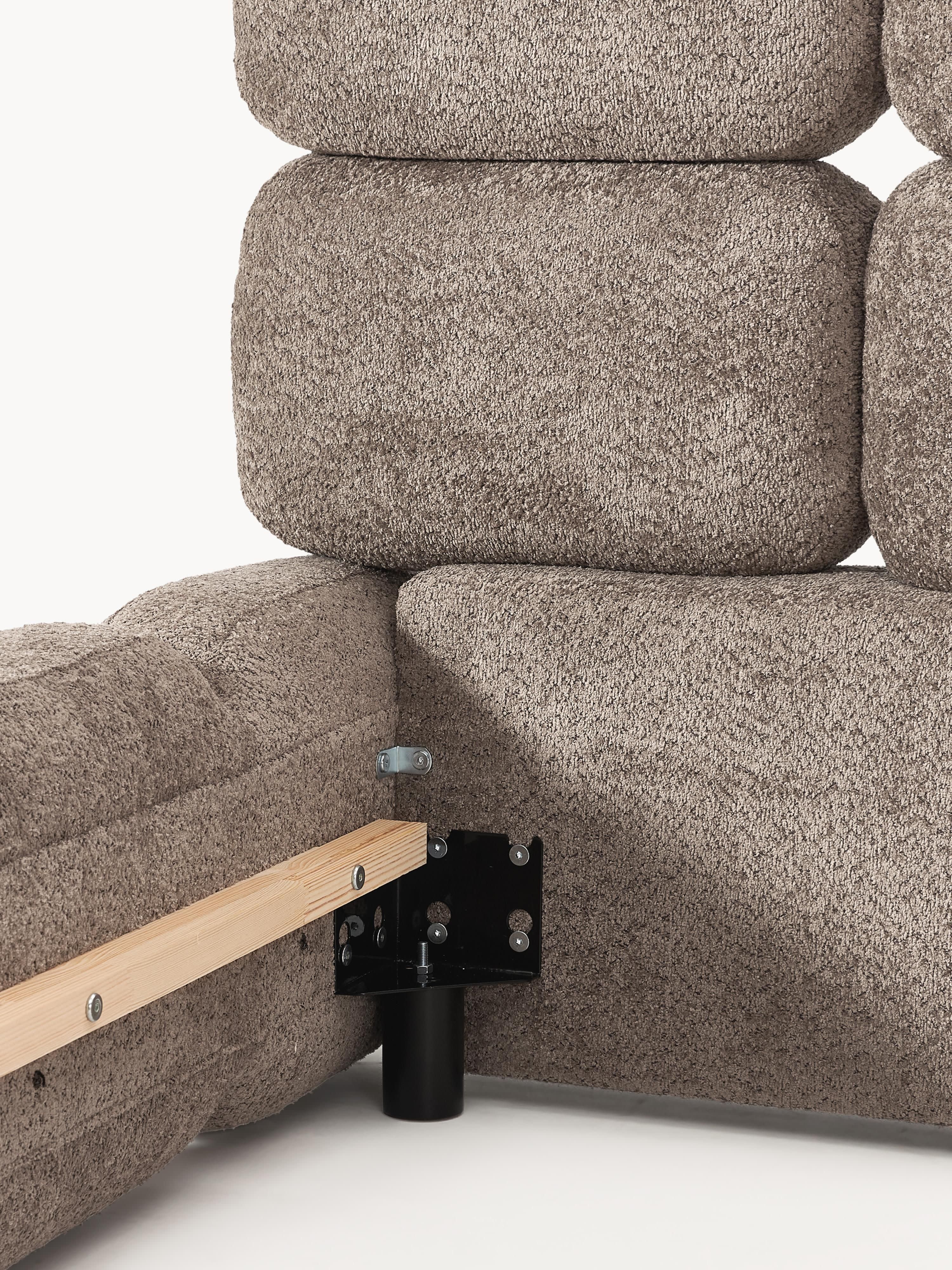 Tayla Upholstered Teddy Bouclé Bed