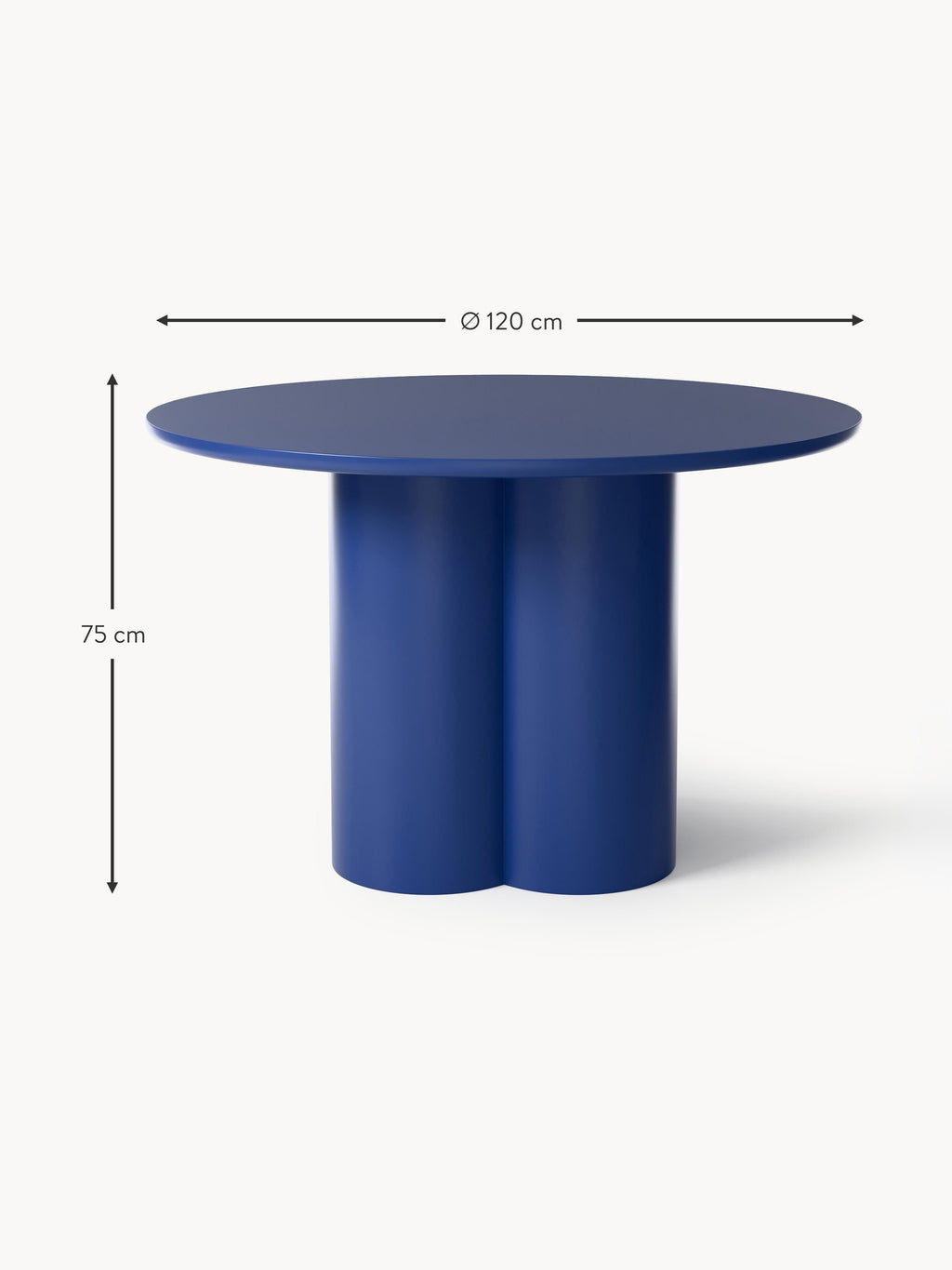 Keva Round Dining Table, Ø 120 cm