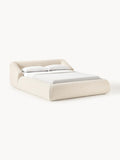 Gallery image 1 - Upholstered Bouclé Bed Sofia
