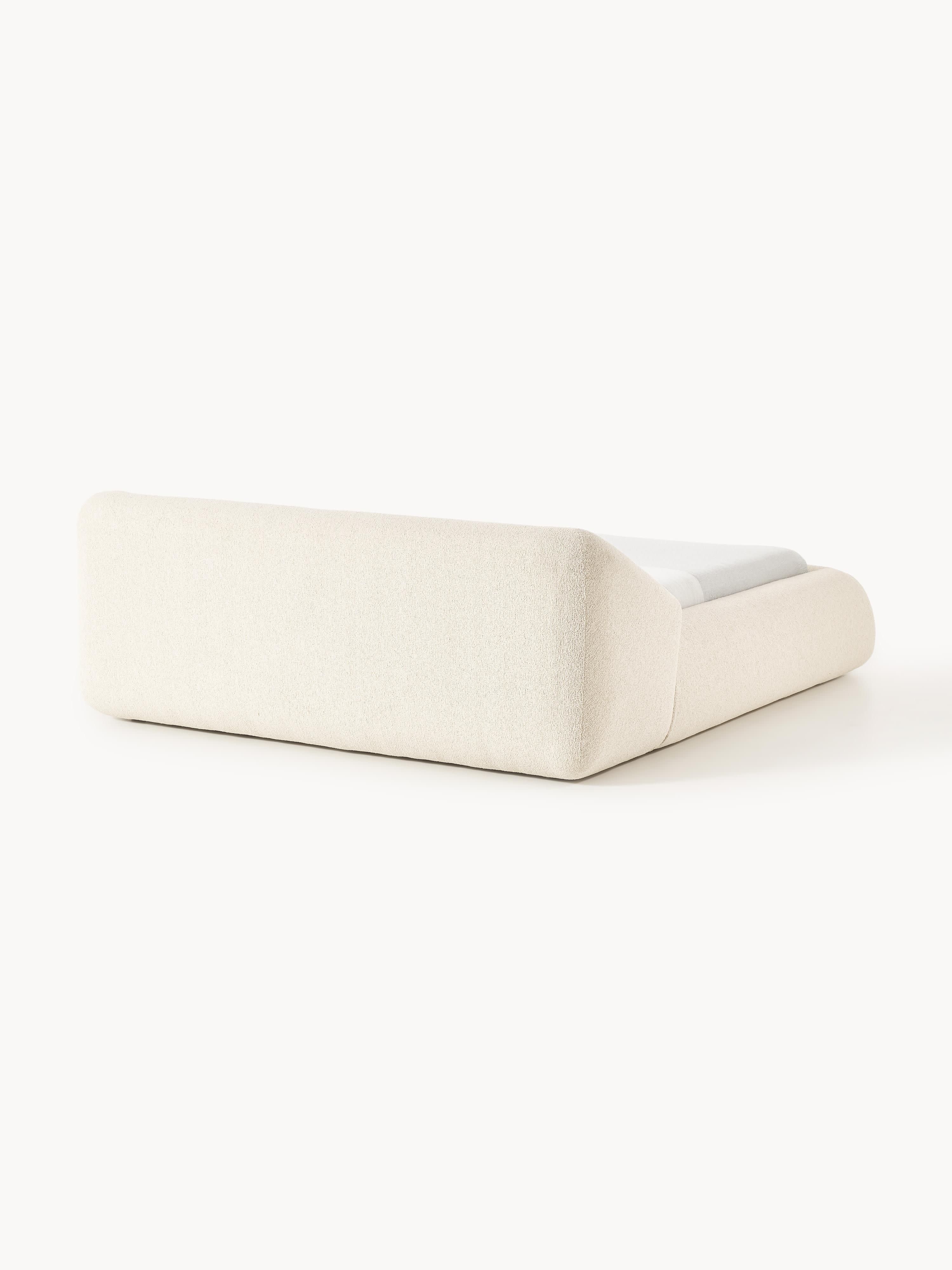Sofia Upholstered Bouclé Bed