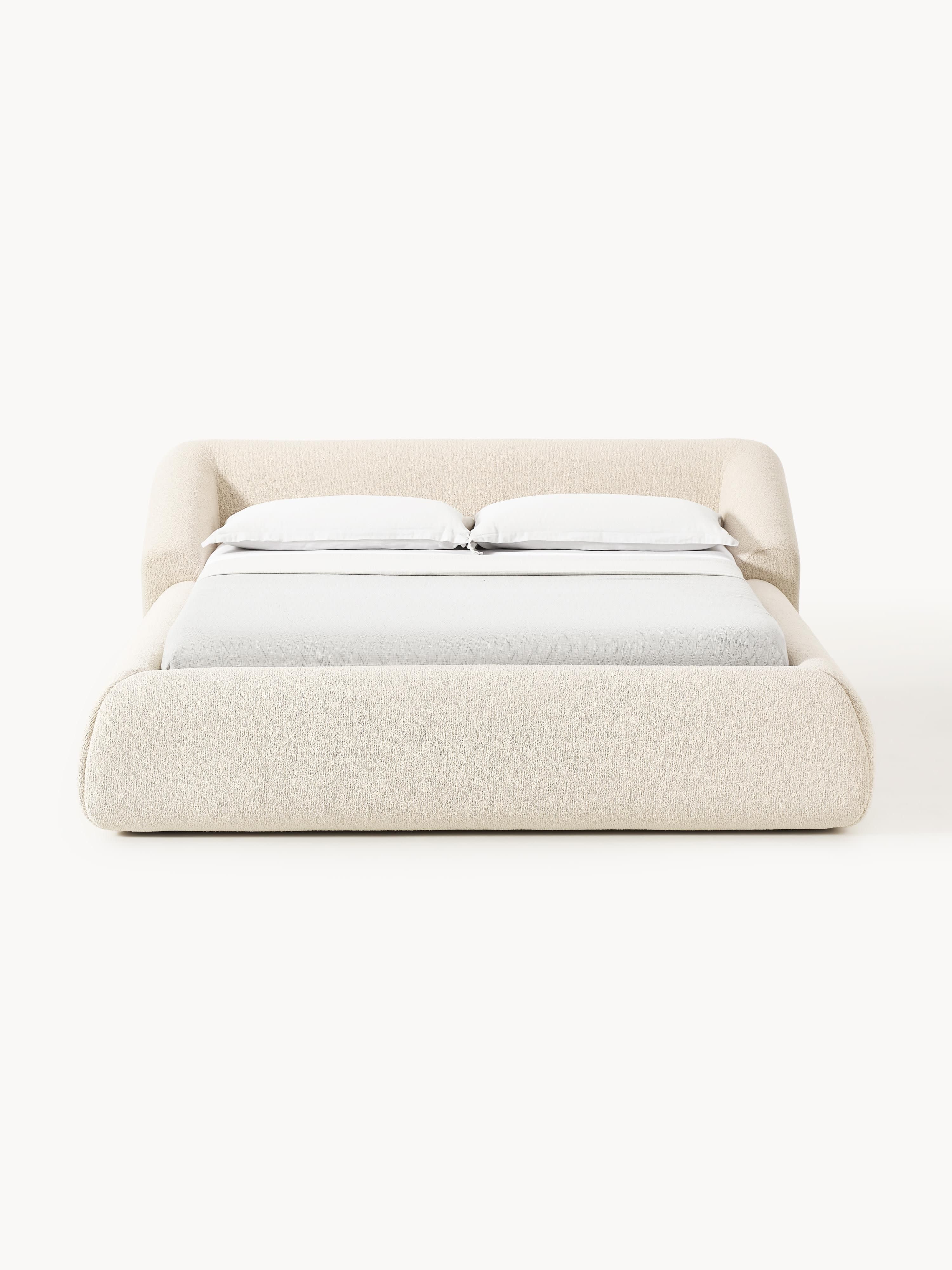 Sofia Upholstered Bouclé Bed