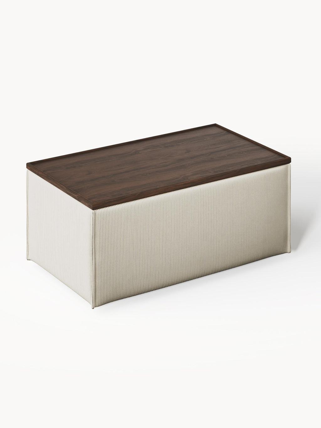 Lennon Corduroy Ottoman with Storage