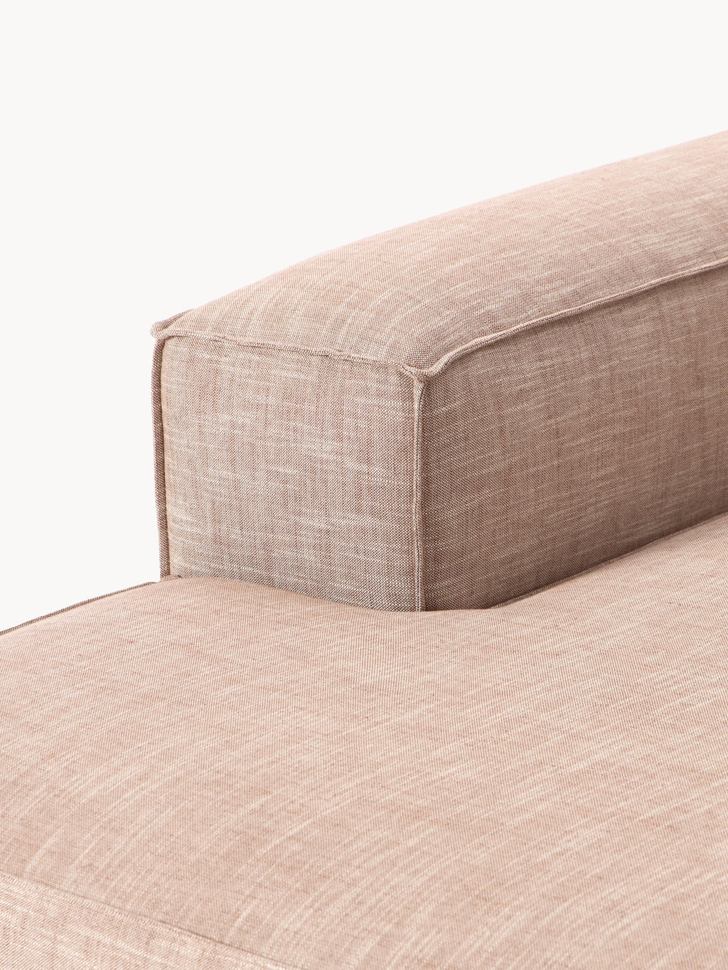 Lennon Linen Blend Corner Chaise Module