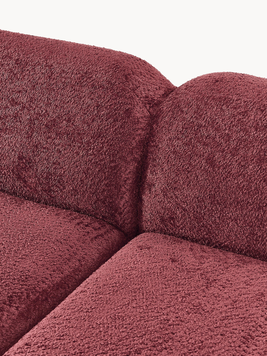 Wolke Modular Teddy Bouclé Corner Sofa (4-seater)