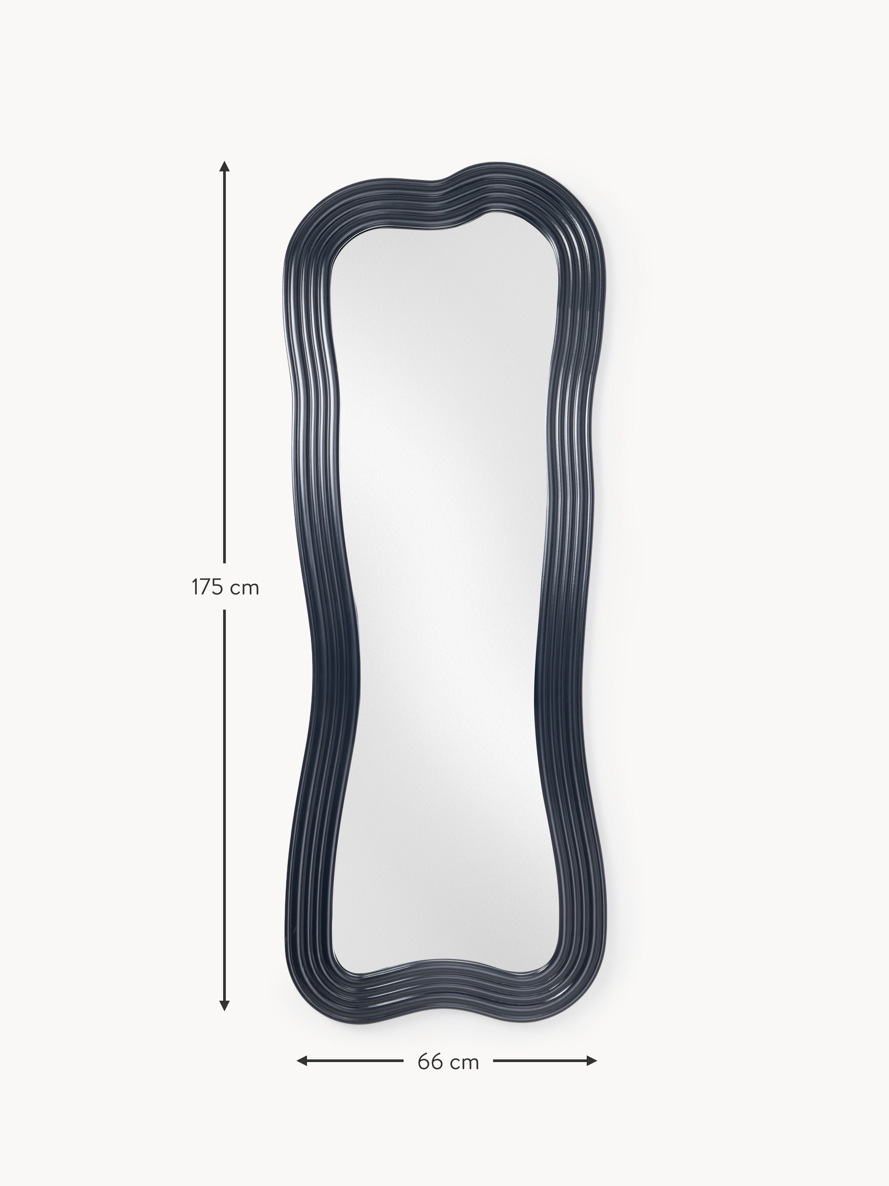 Cosimo Full-Length Wall Mirror with Wavy Frame