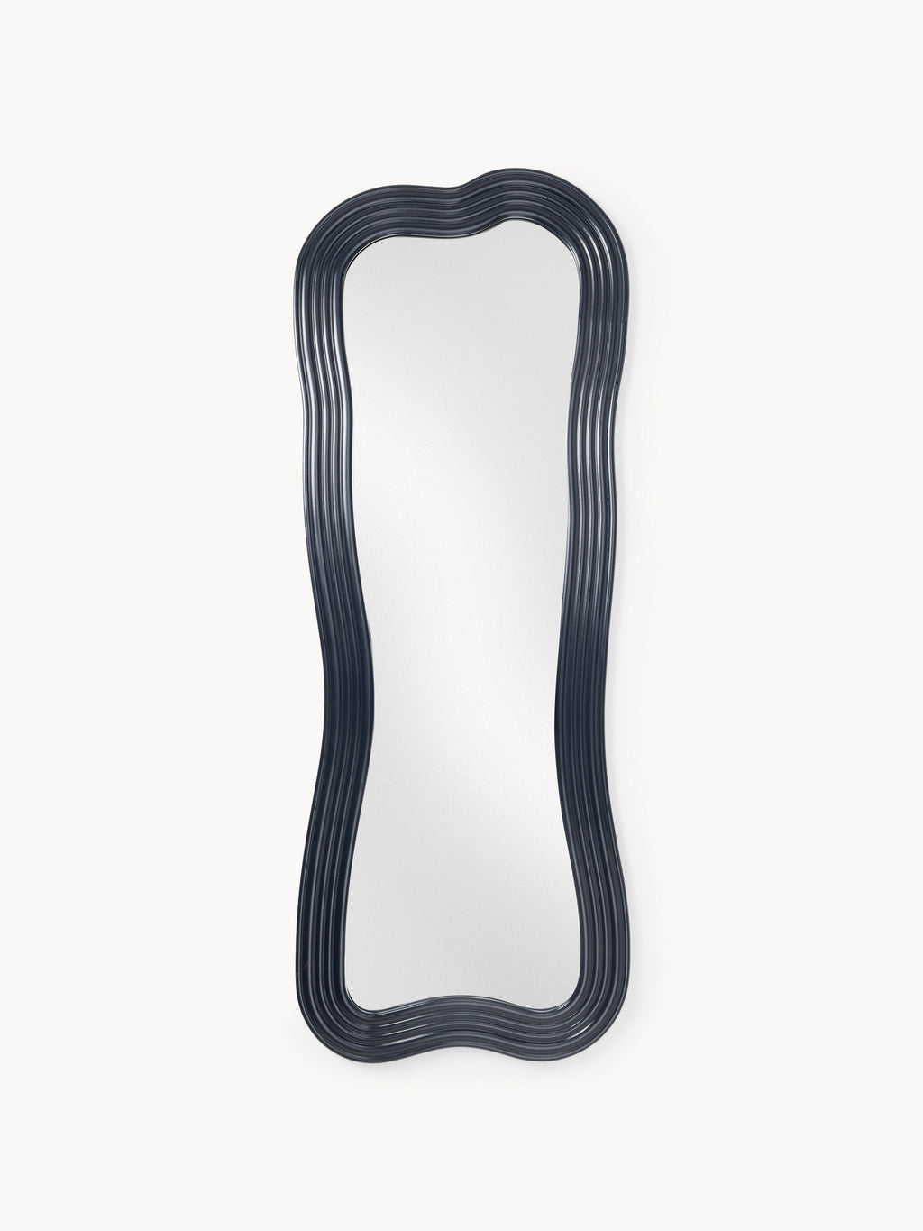 Gallery image 1 - Full-Length Wall Mirror Cosimo with Wavy Frame