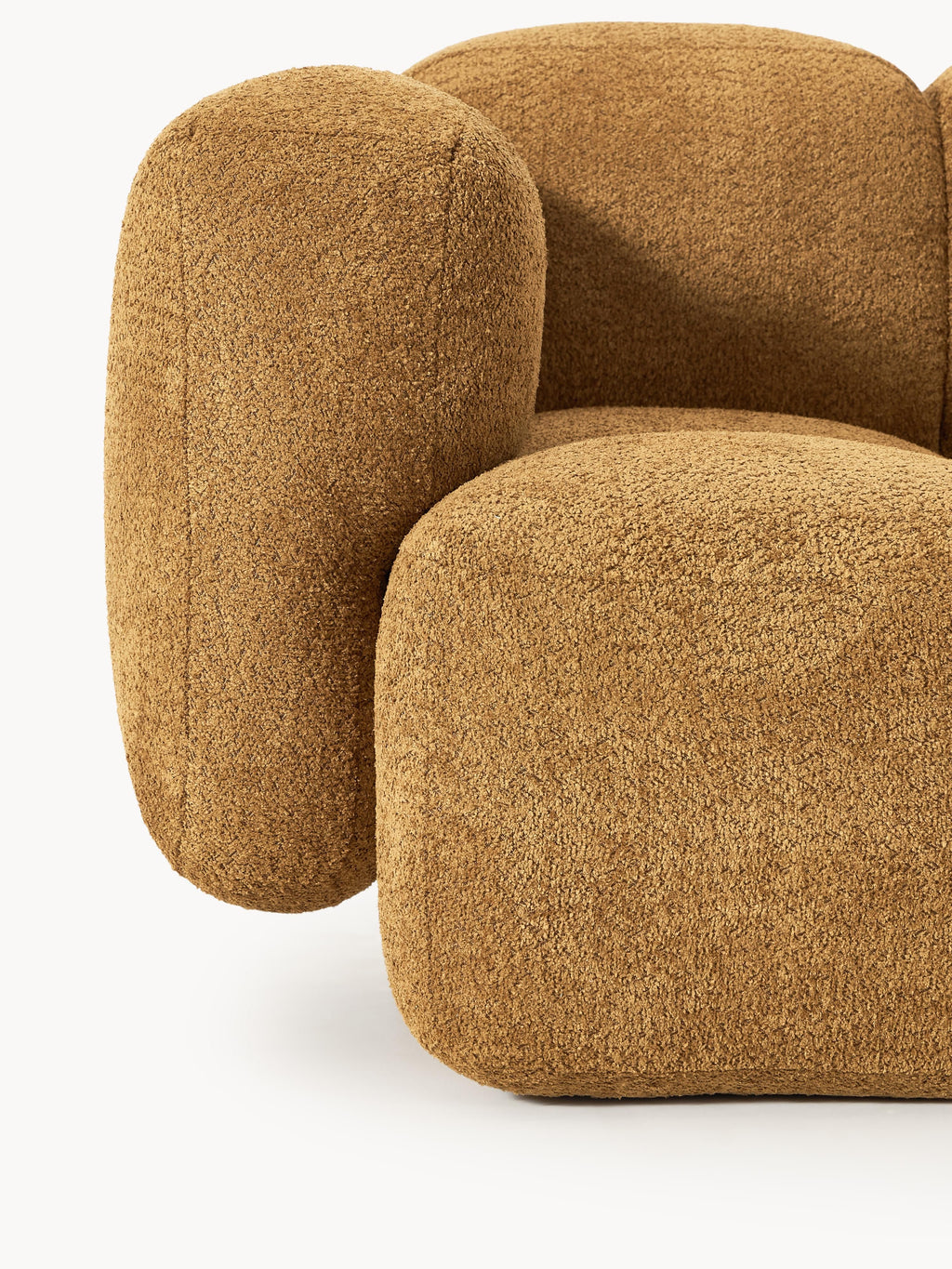 Tayla Modular Teddy-Bouclé Sofa (2-seater)