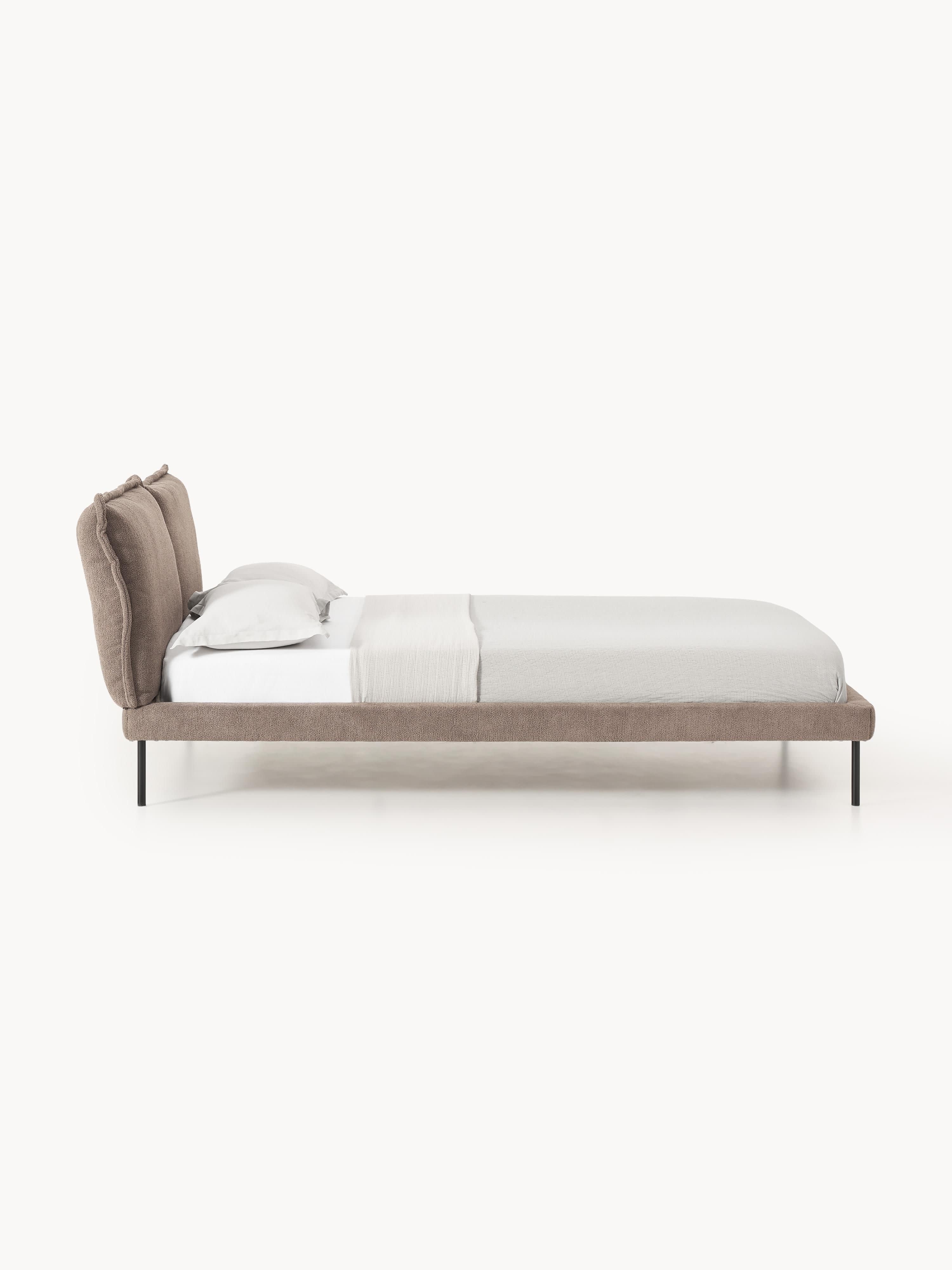 Amelia Upholstered Teddy Bouclé Bed