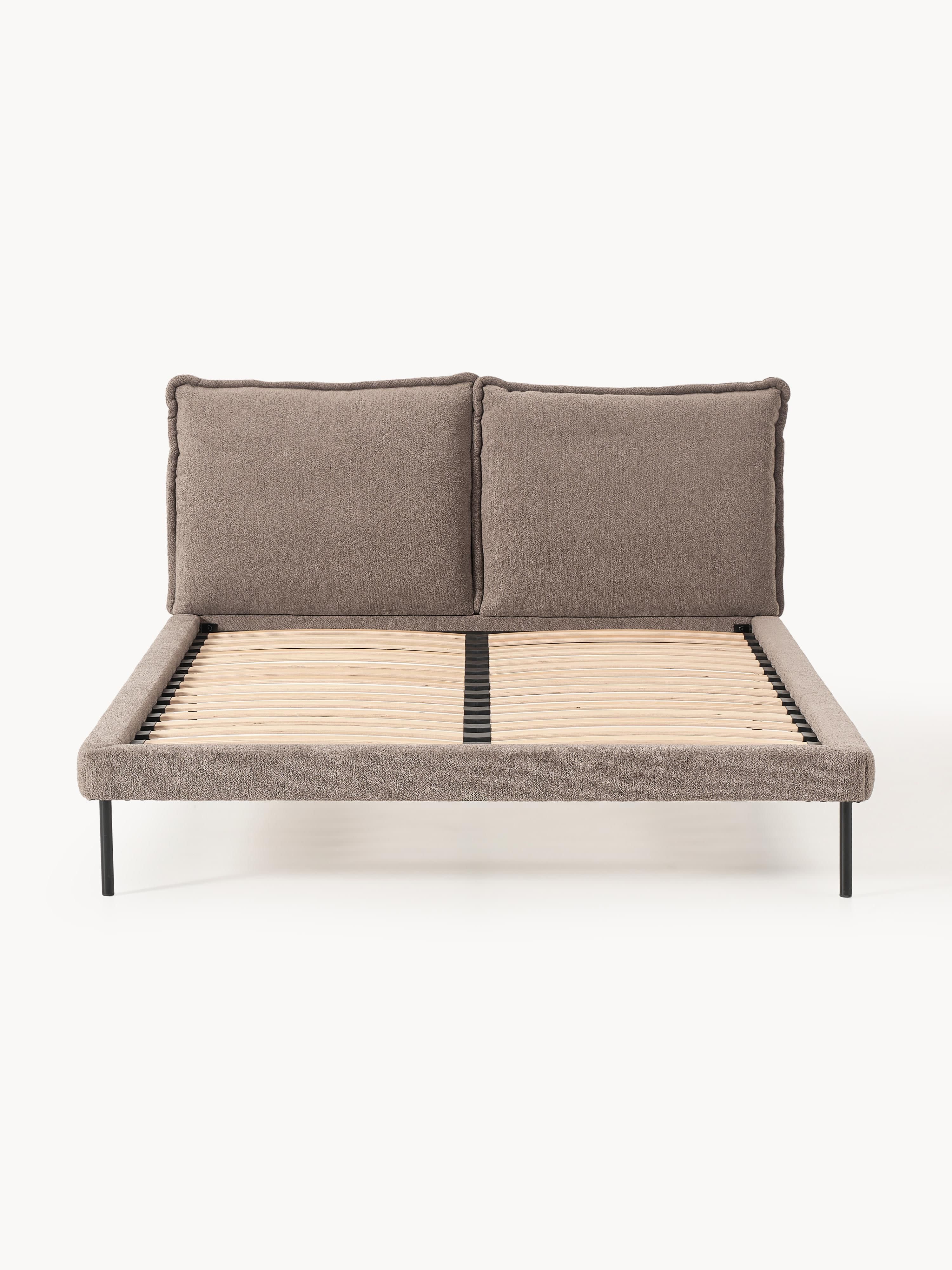 Amelia Upholstered Teddy Bouclé Bed