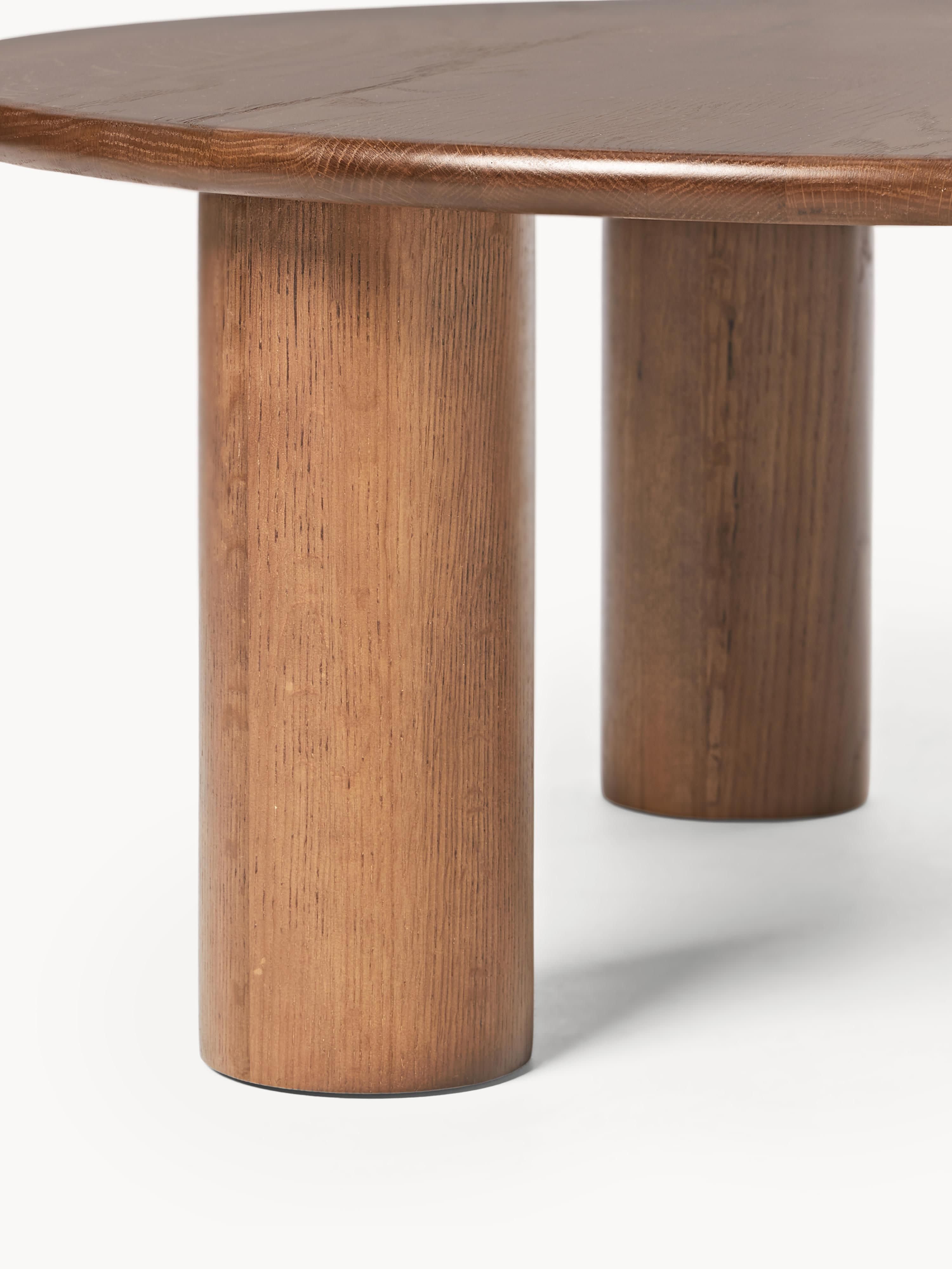 Didi Round Oak Wood Coffee Table