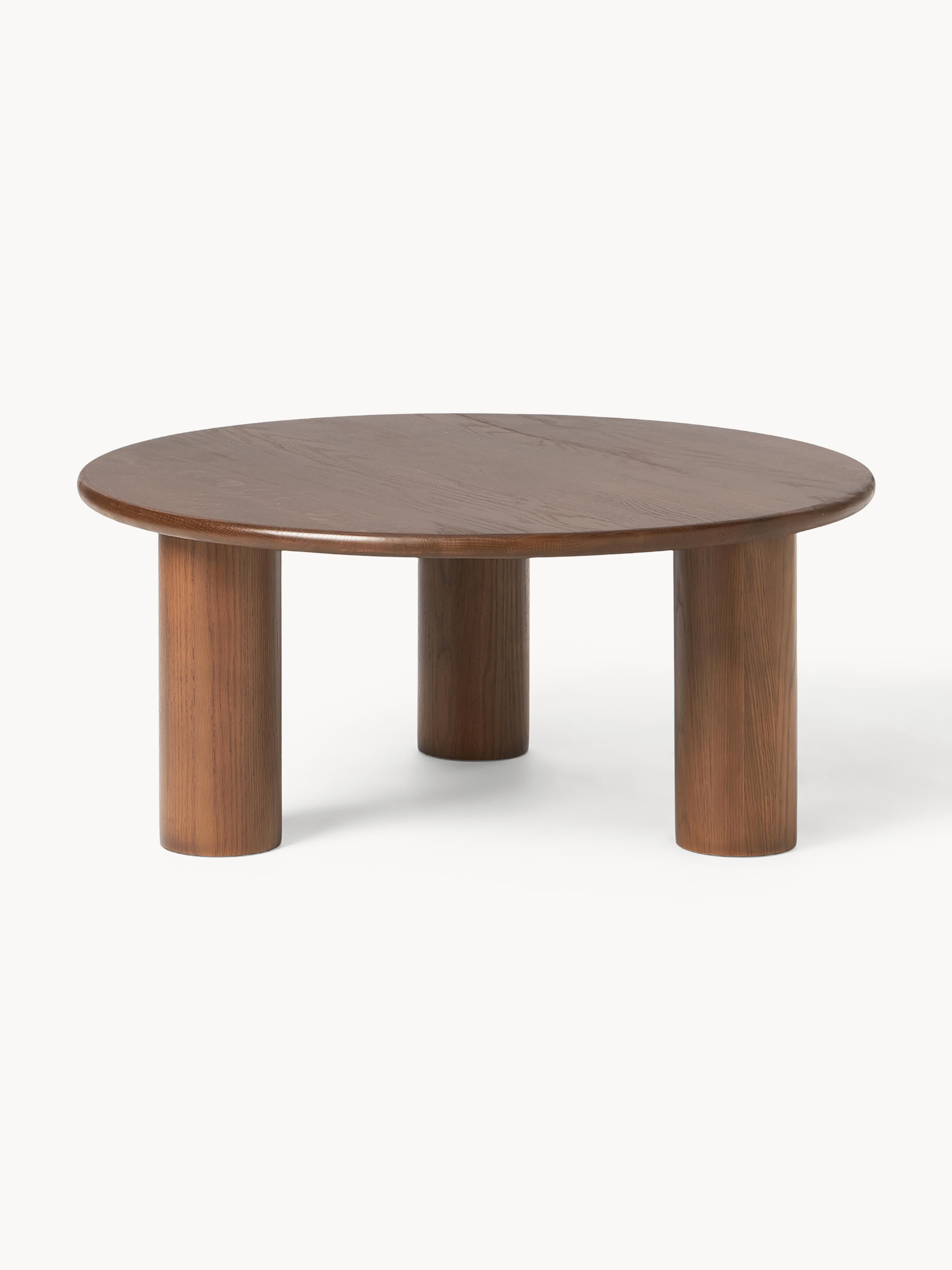 Didi Round Oak Wood Coffee Table