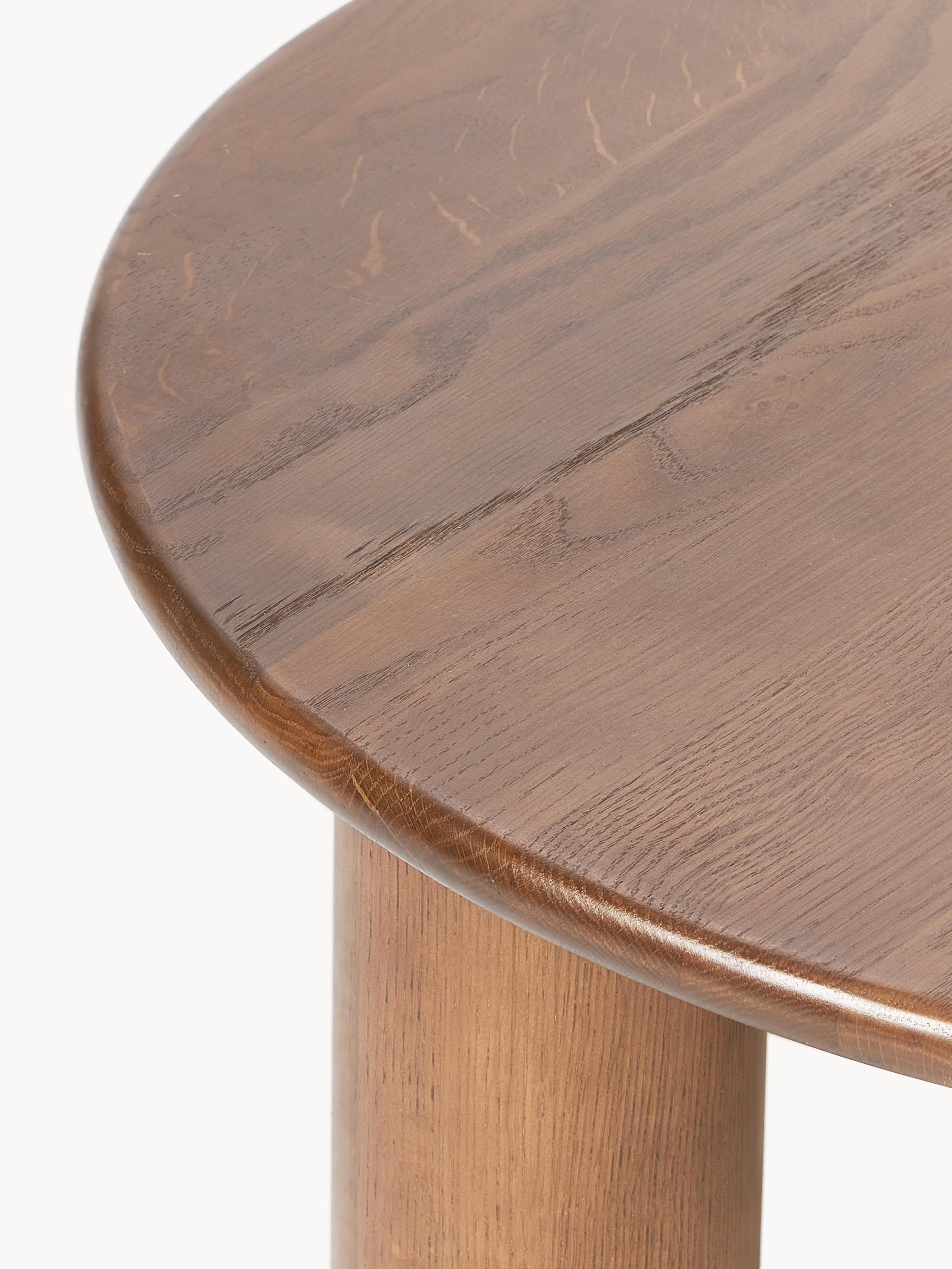 Didi Round Oak Wood Coffee Table