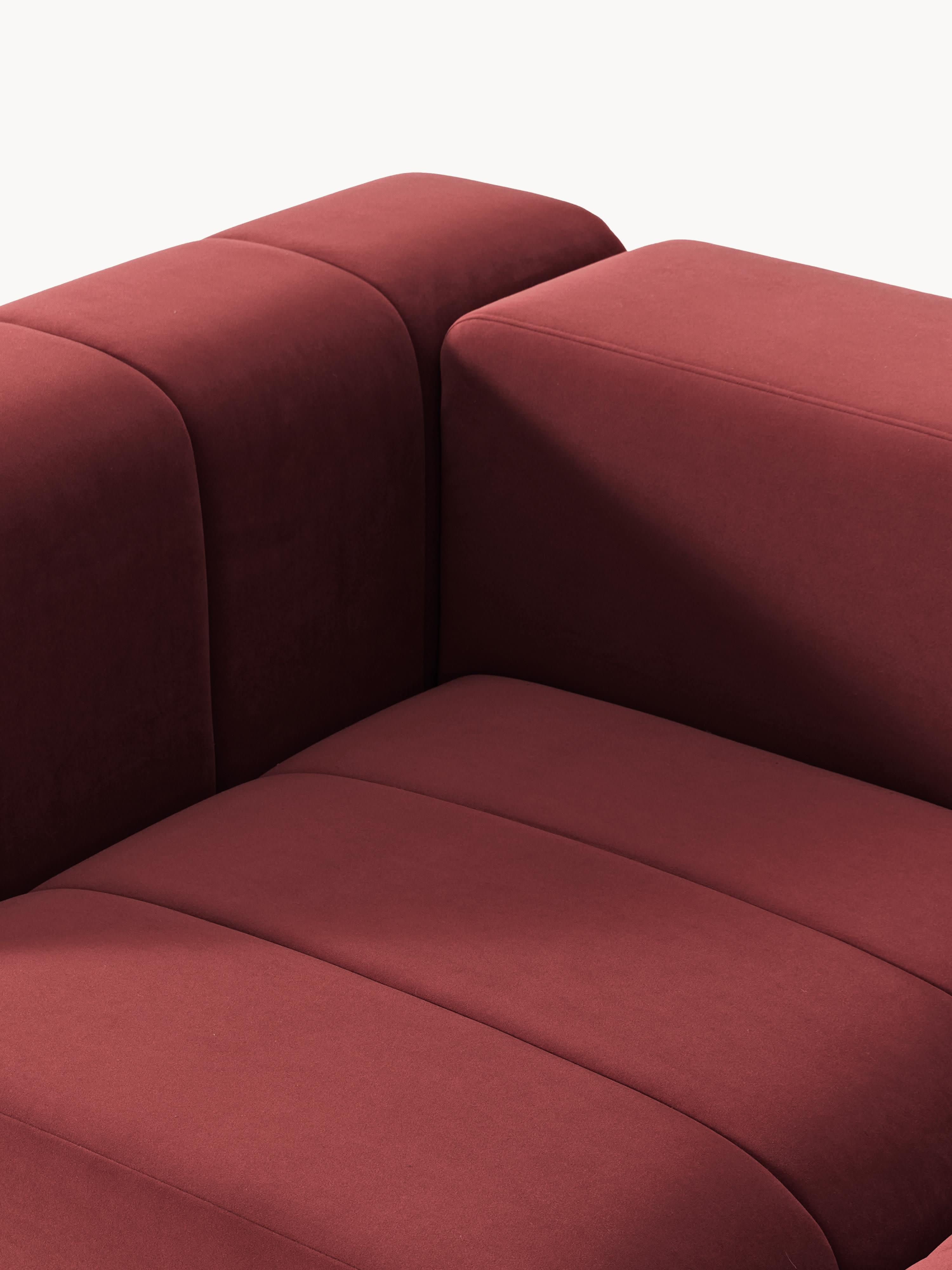 Lena Modular Velvet Sofa (4-seater)