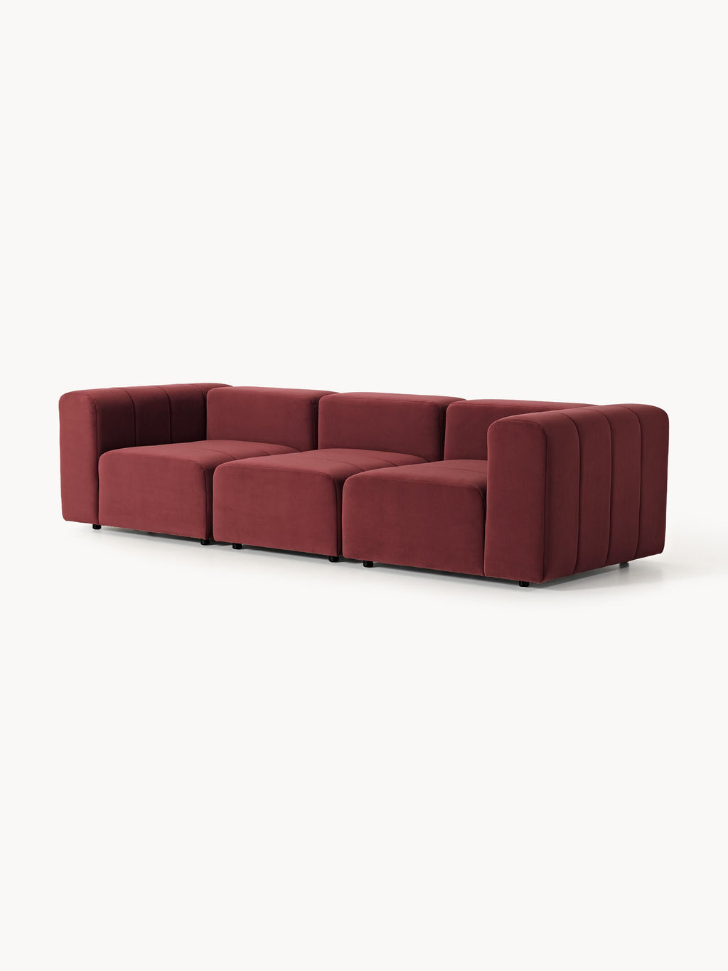 Lena Modular Velvet Sofa (4-seater)