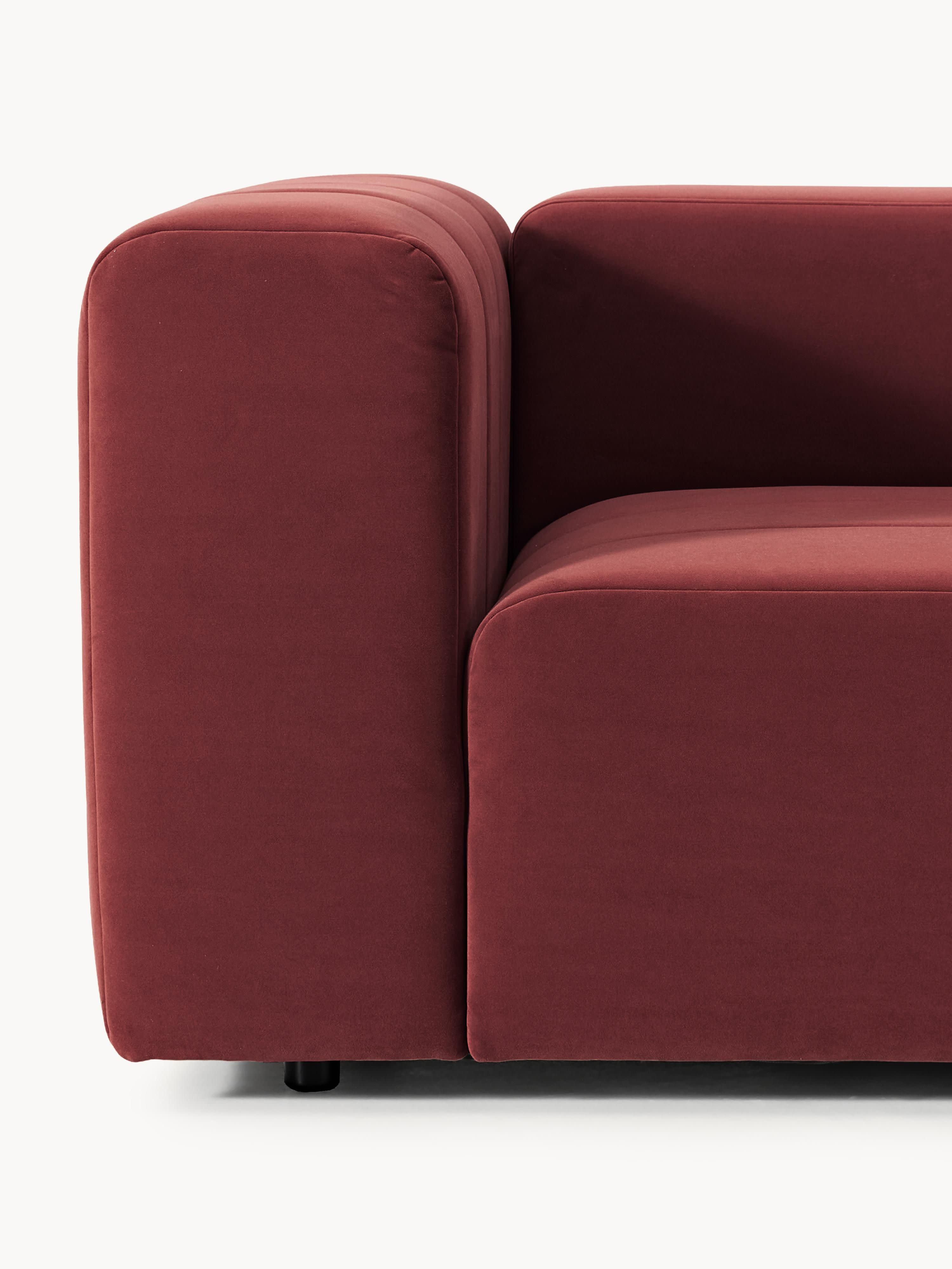 Lena Modular Velvet Sofa (4-seater)