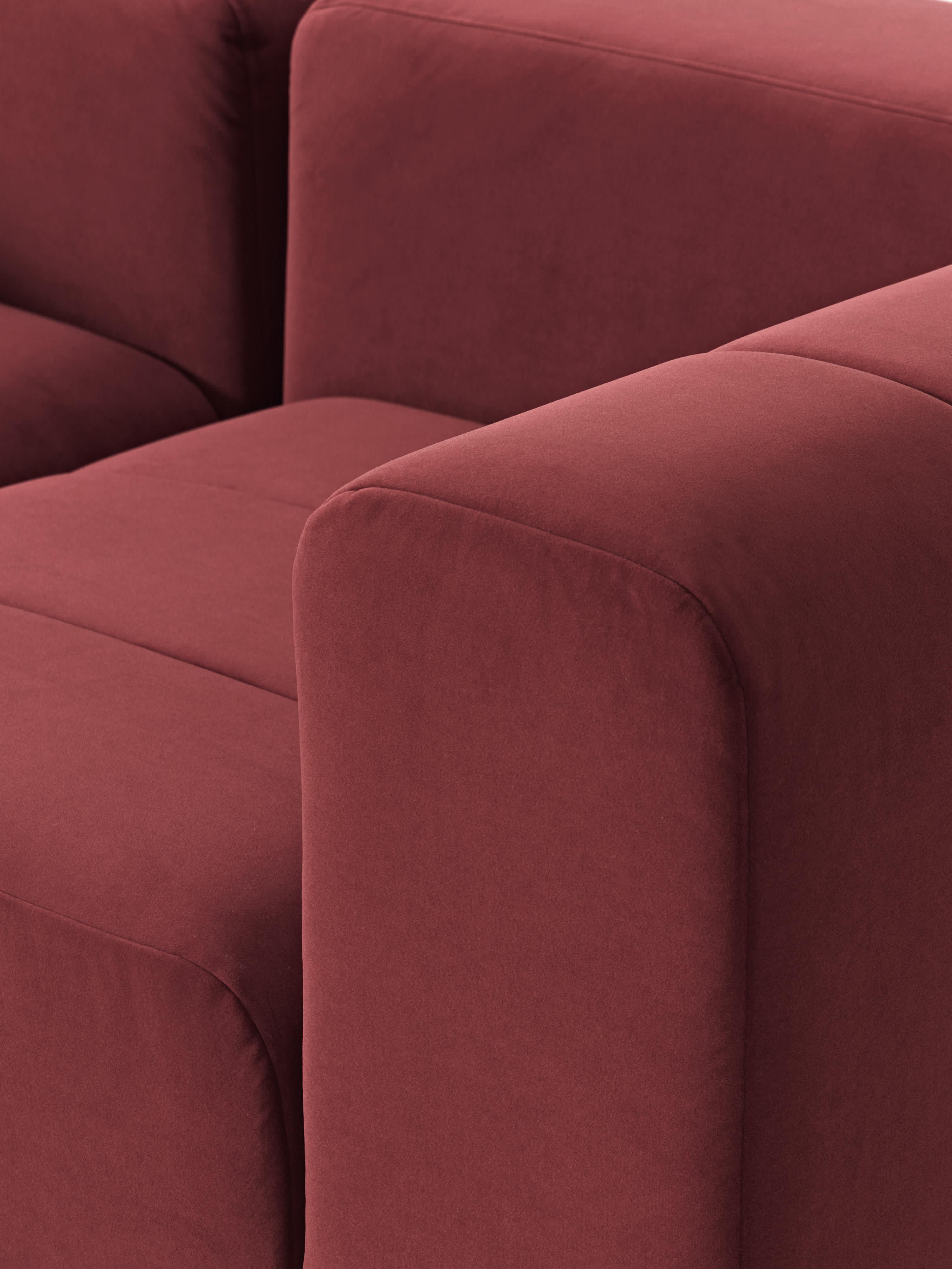 Lena Modular Velvet Sofa (4-seater)