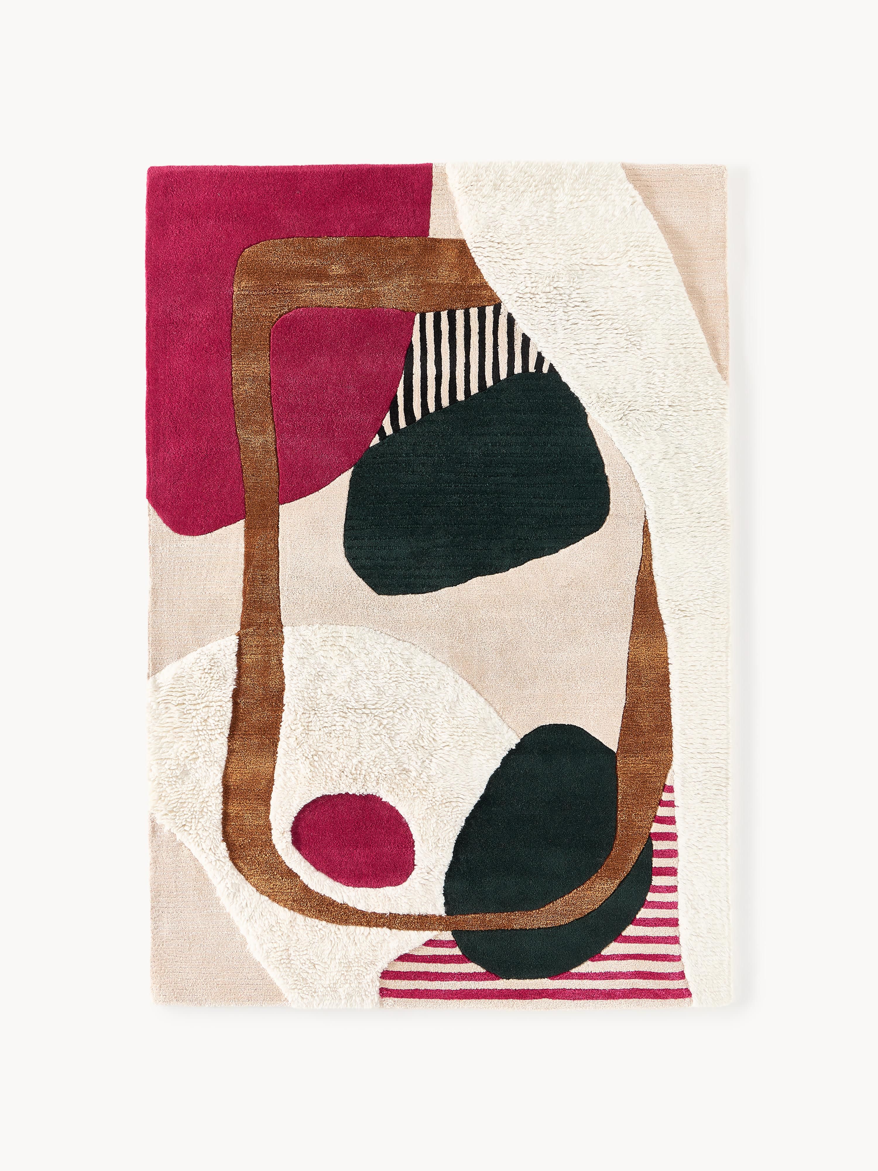 Gallery image 1 - High-Low Wool Rug Rosco