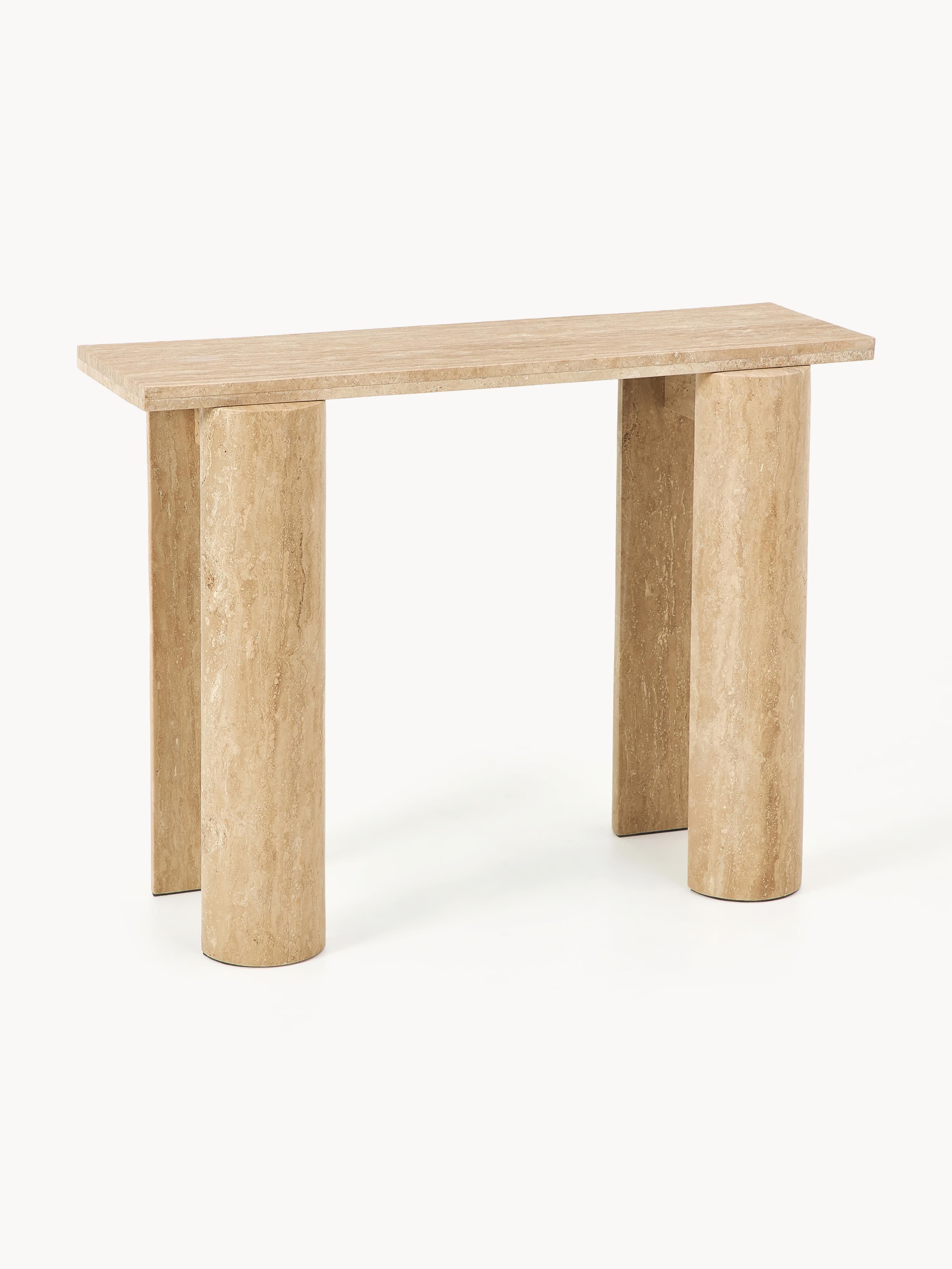 Gallery image 1 - Travertine Console Table Disa