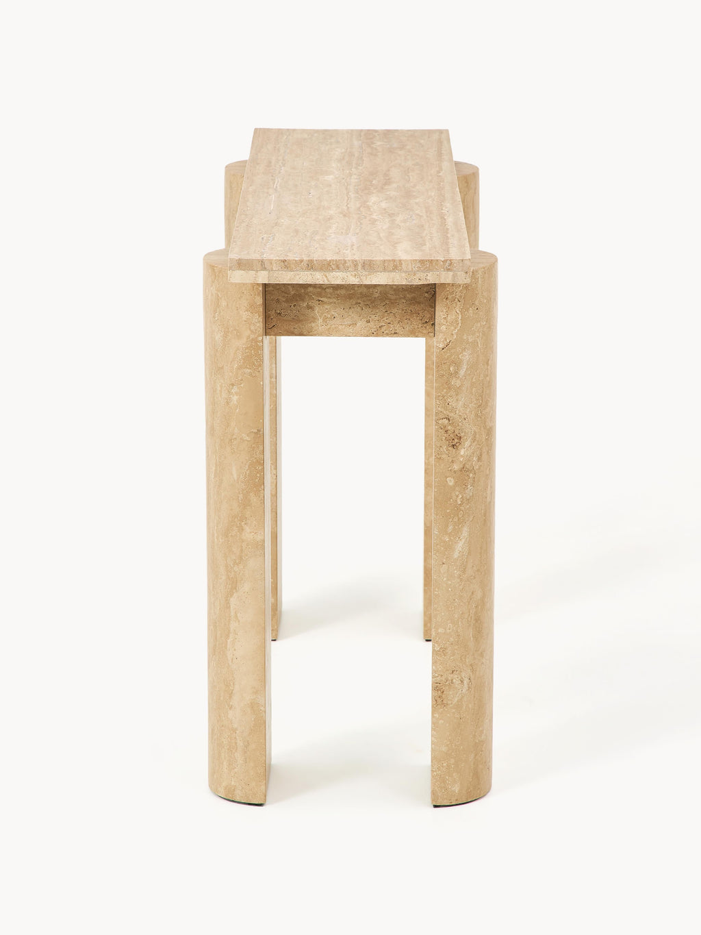Disa Travertine Console Table