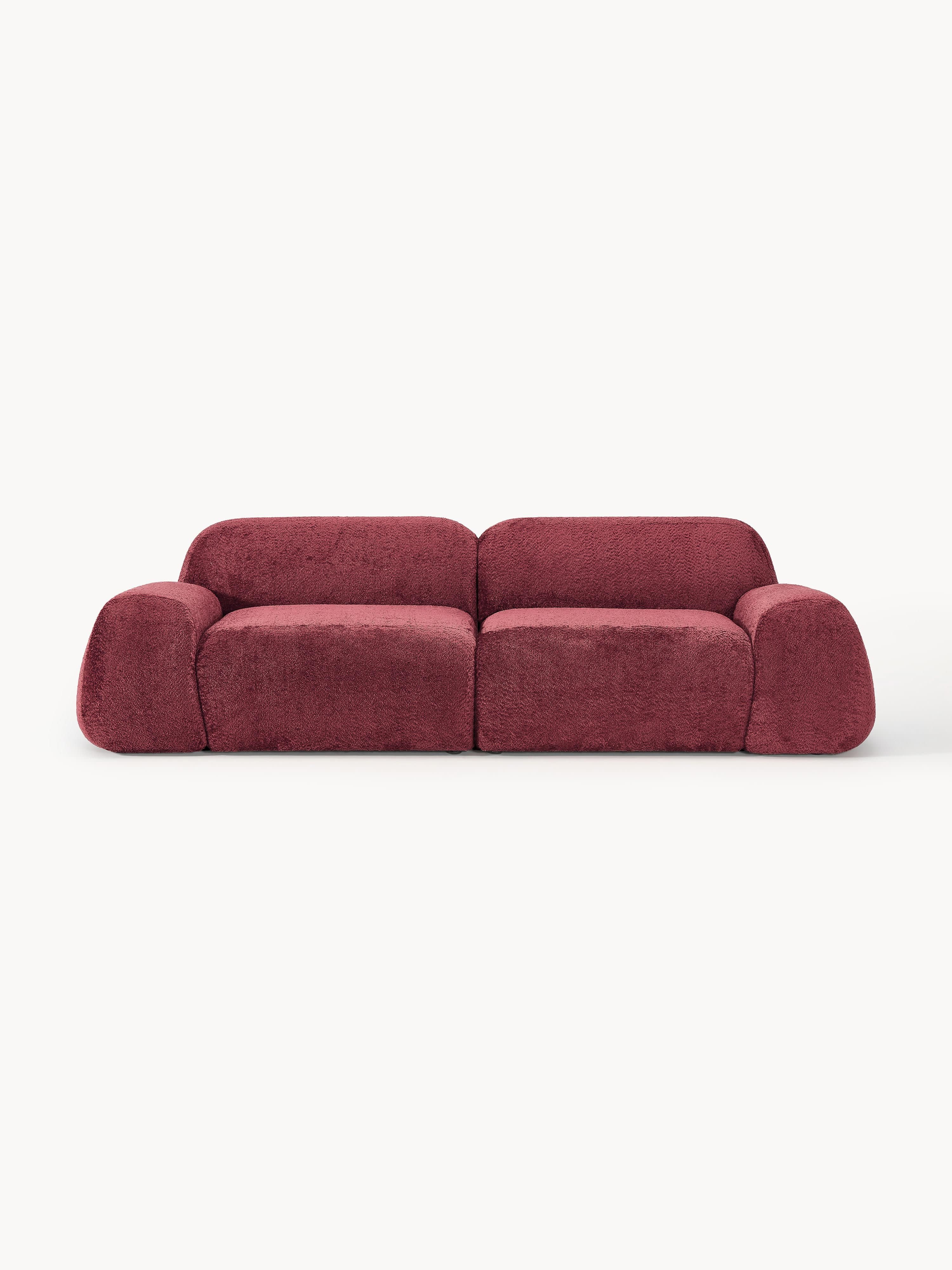 Gallery image 1 - Modular Teddy Bouclé Sofa Wolke (3-seater)