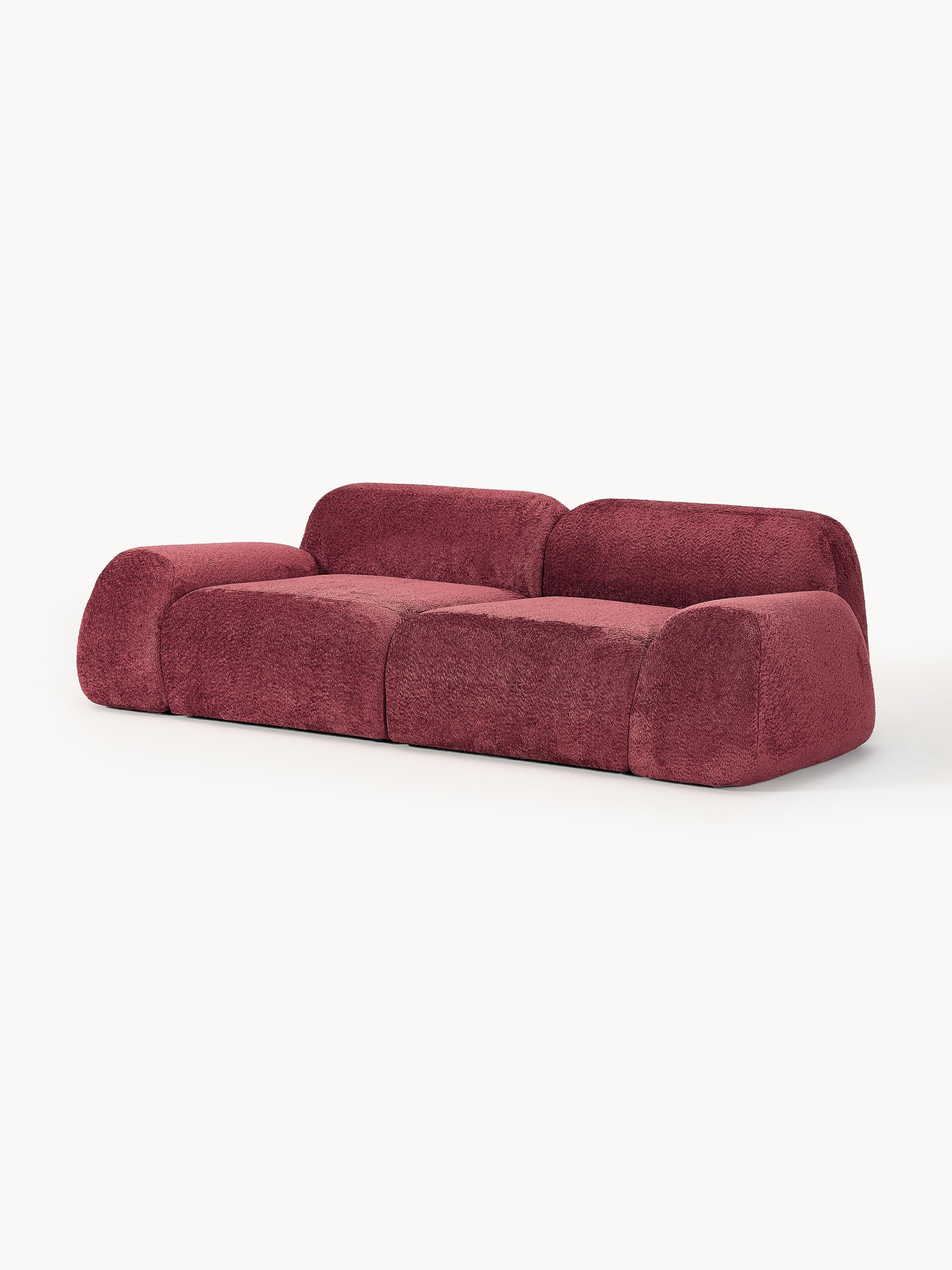 Wolke Modular Teddy Bouclé Sofa (3-seater)