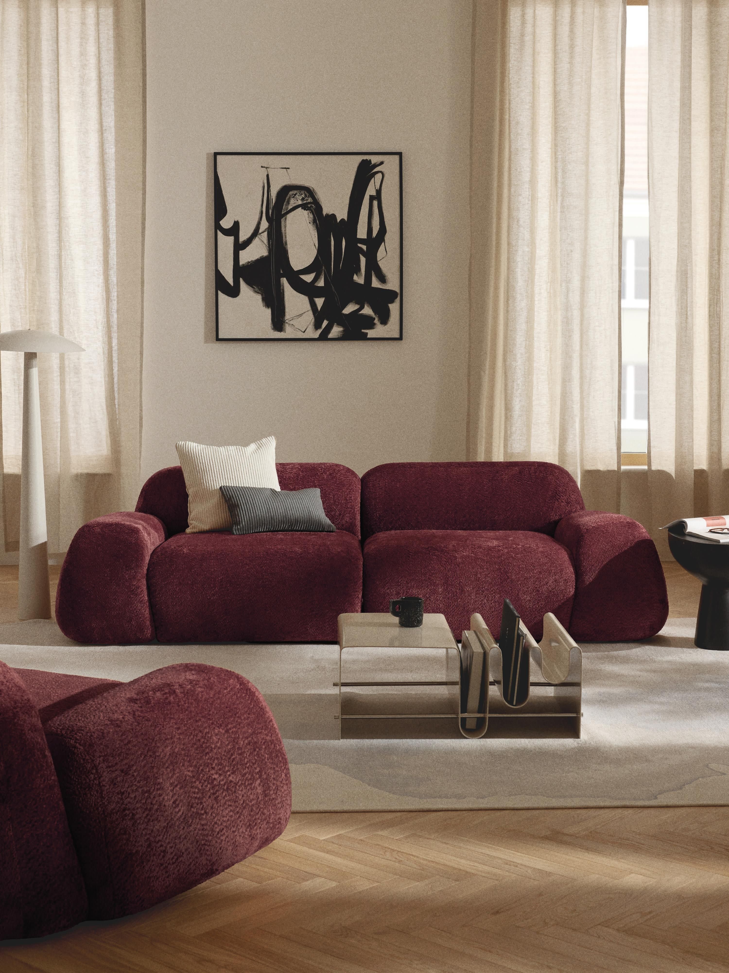 Wolke Modular Teddy Bouclé Sofa (3-seater)