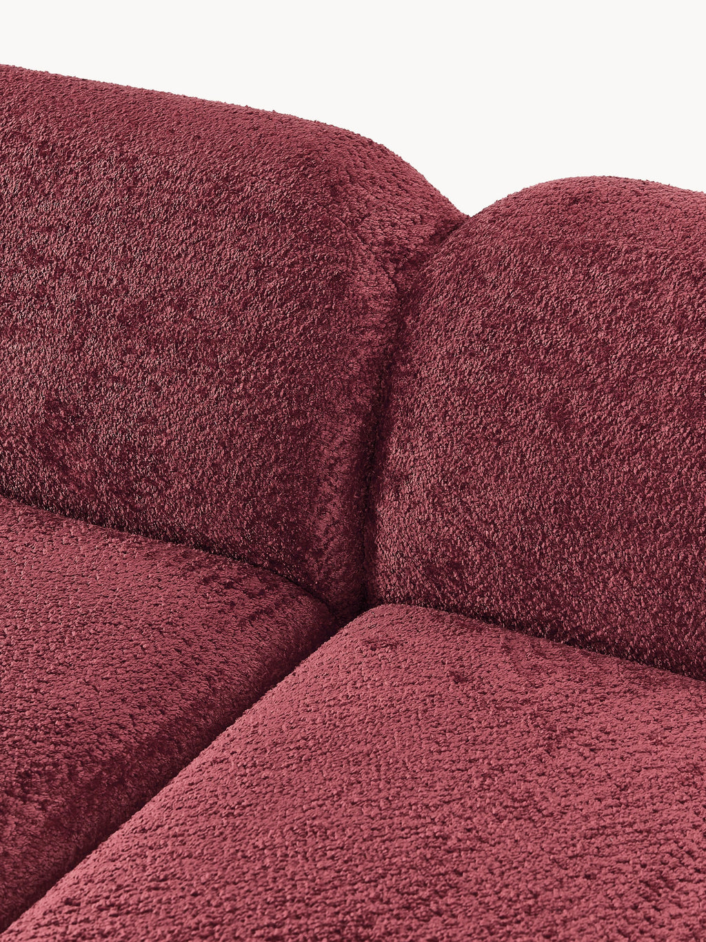Wolke Modular Teddy Bouclé Sofa (3-seater)