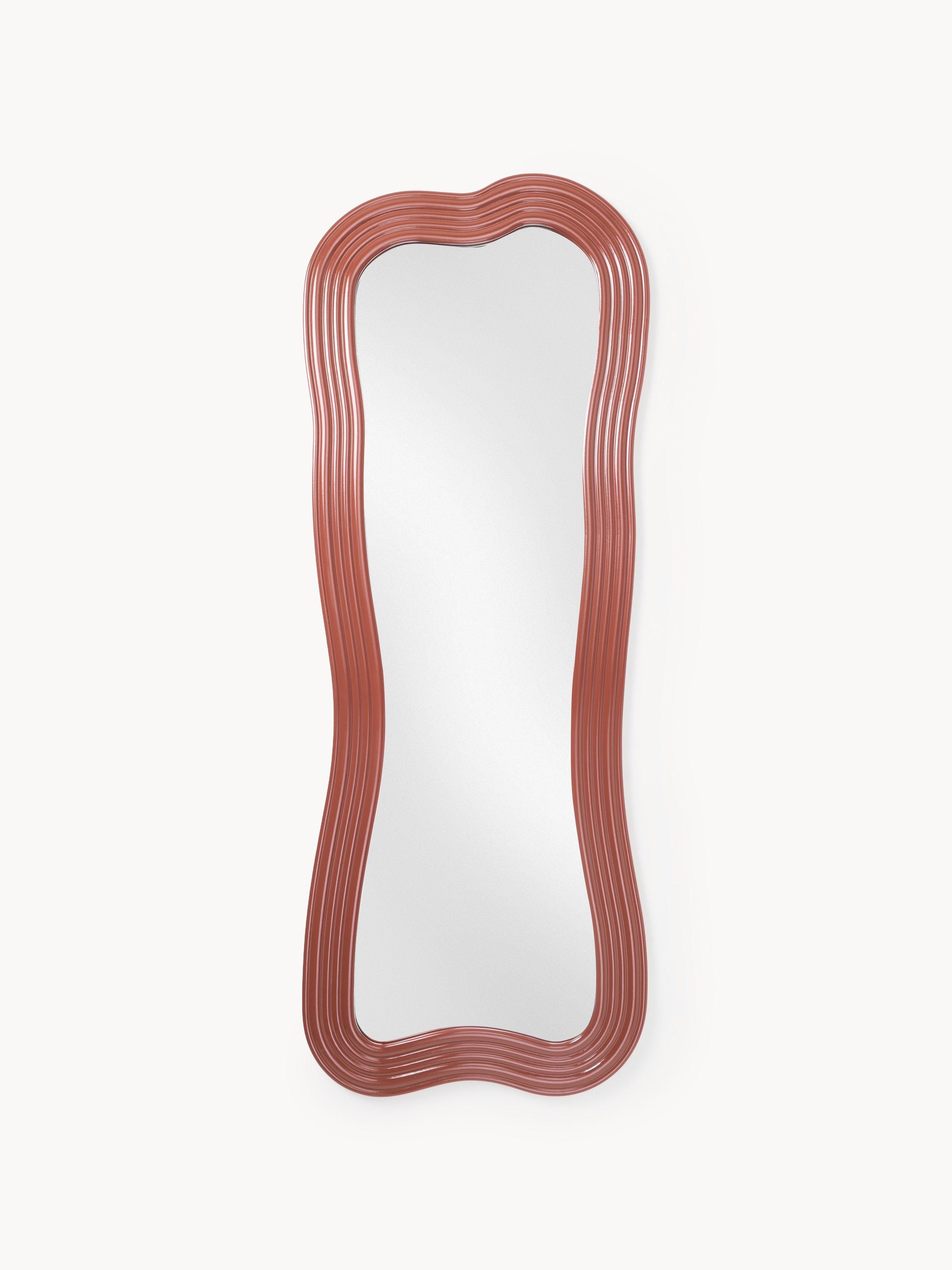 Gallery image 1 - Full-Length Wall Mirror Cosimo with Wavy Frame