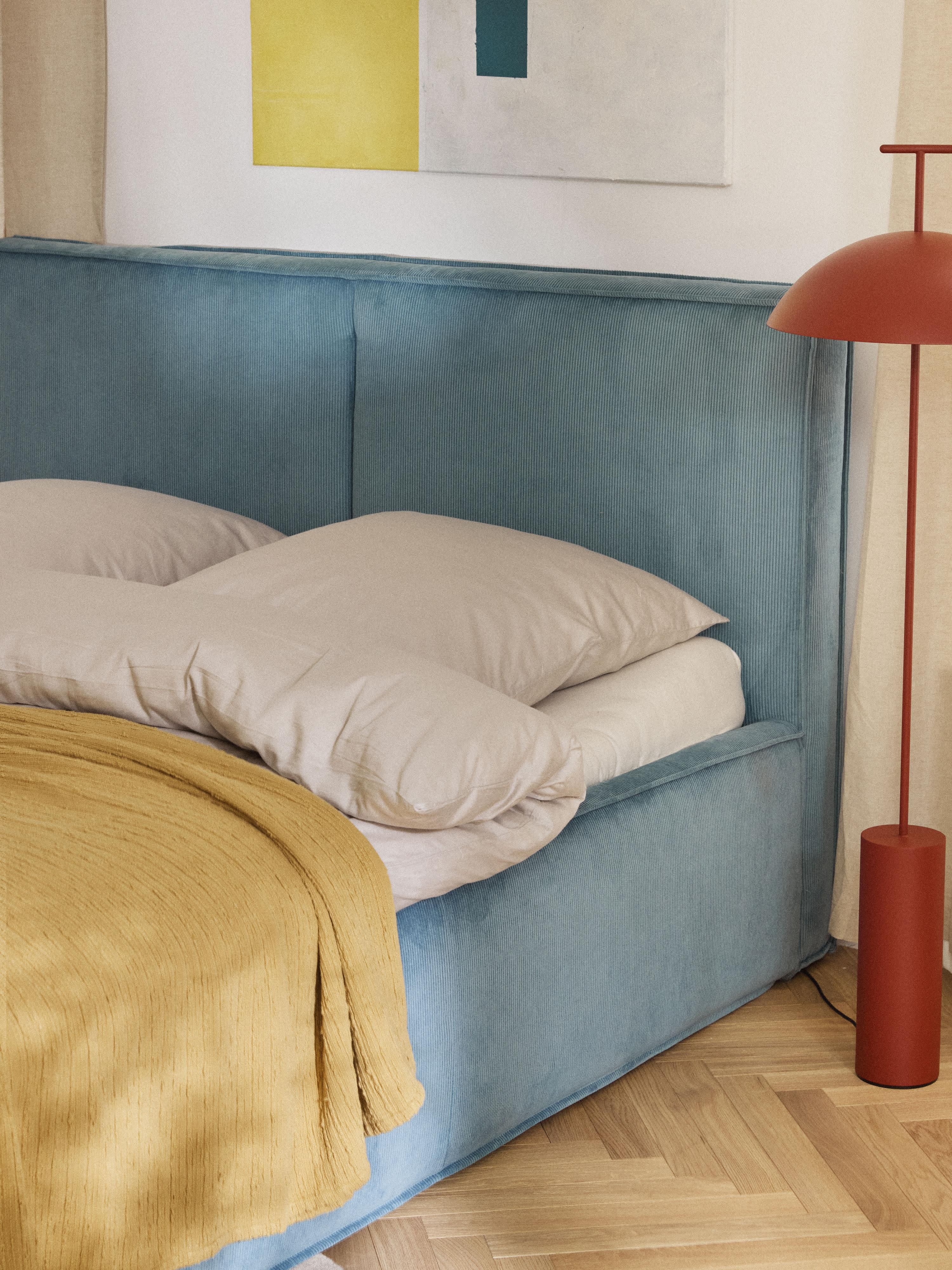 Dream Upholstered Corduroy Bed