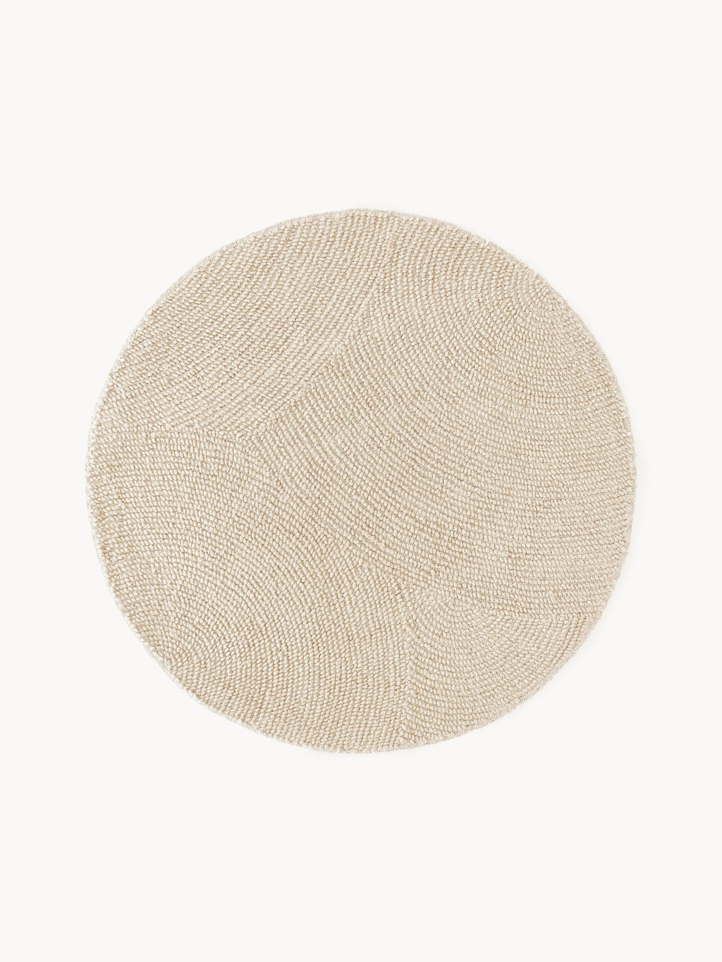 Gallery image 1 - Round Hand-Tufted Wool Rug Eleni