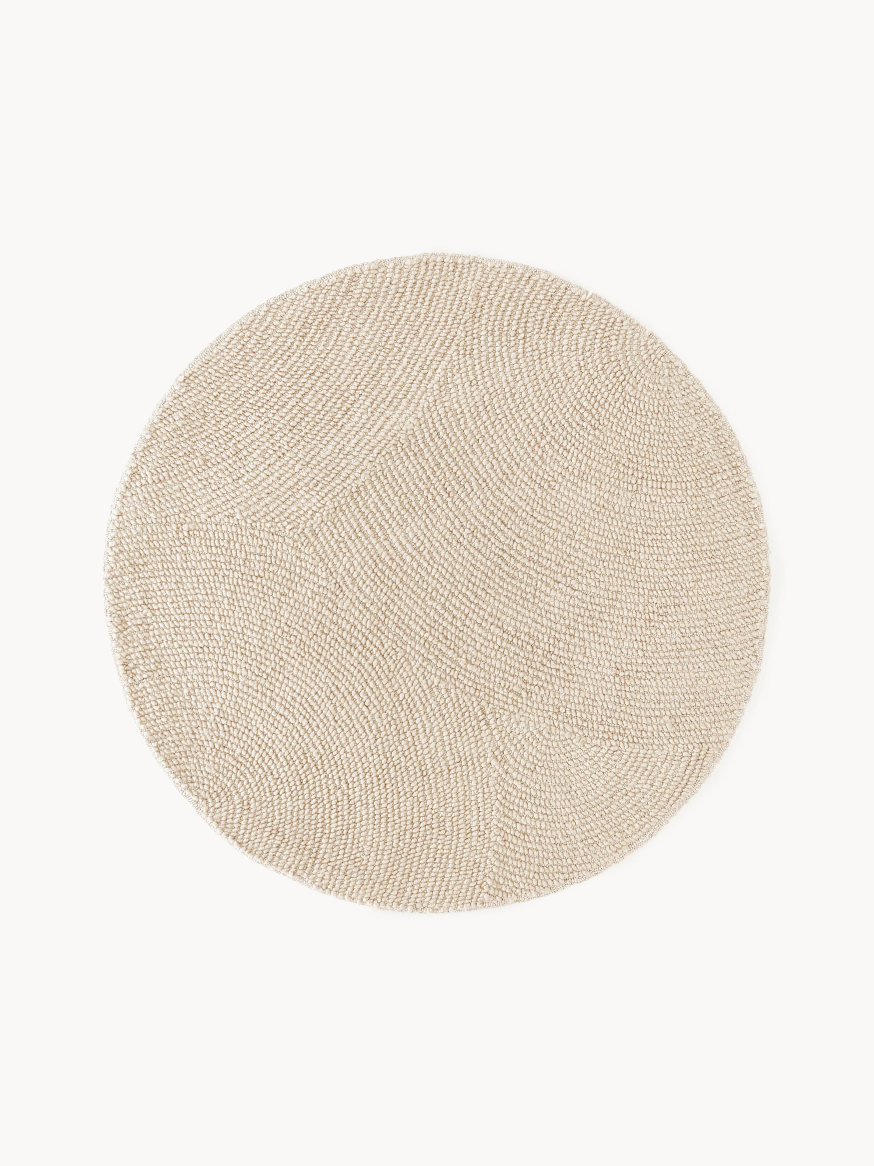 Gallery image 1 - Round Hand-Tufted Wool Rug Eleni