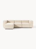 Gallery image 1 - Bouclé Modular Sofa Lena (4-seater) with Ottoman (left/right)
