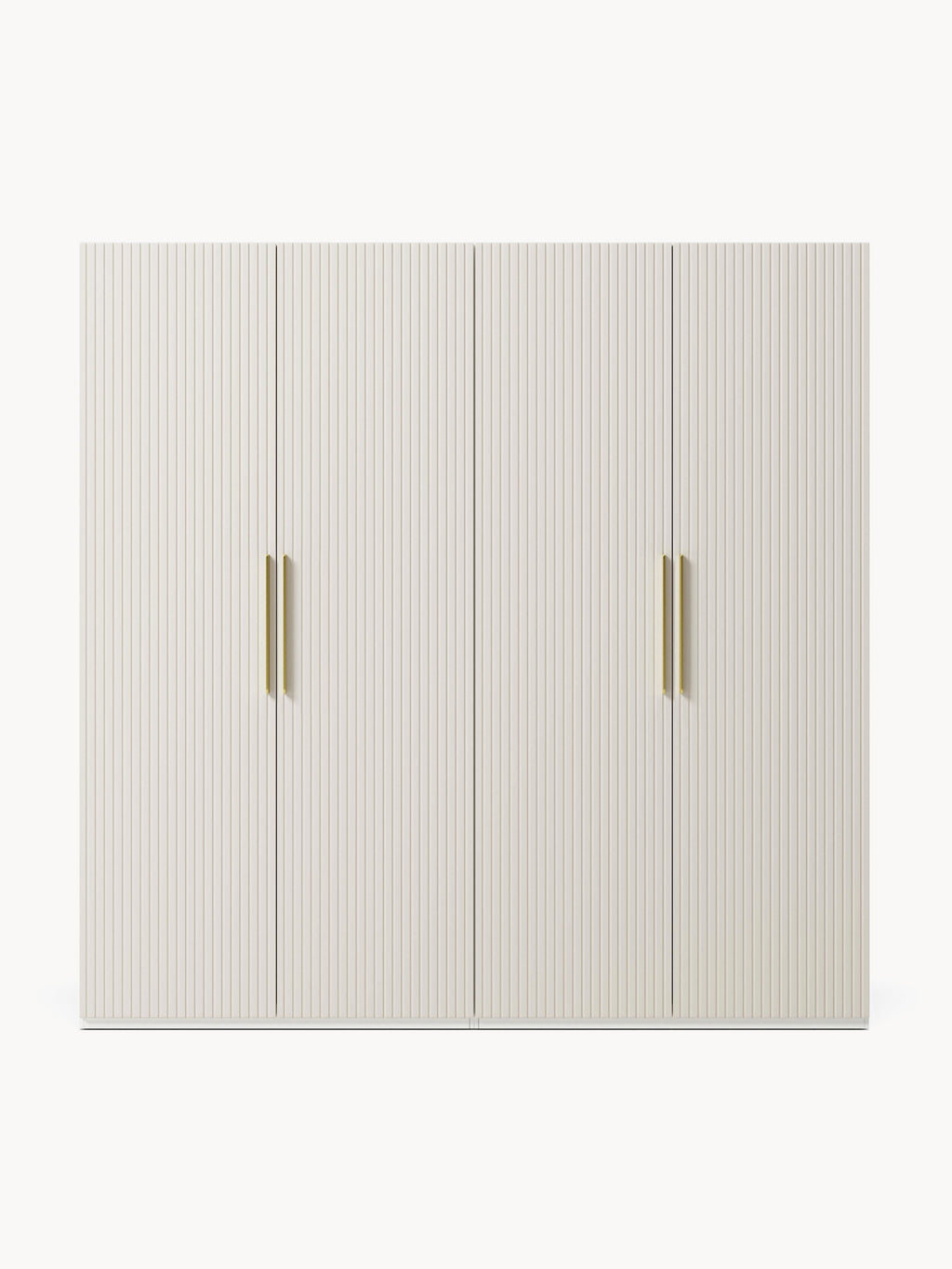 Simone Modular Revolving Door Wardrobe, 200 cm Wide, in various sizes