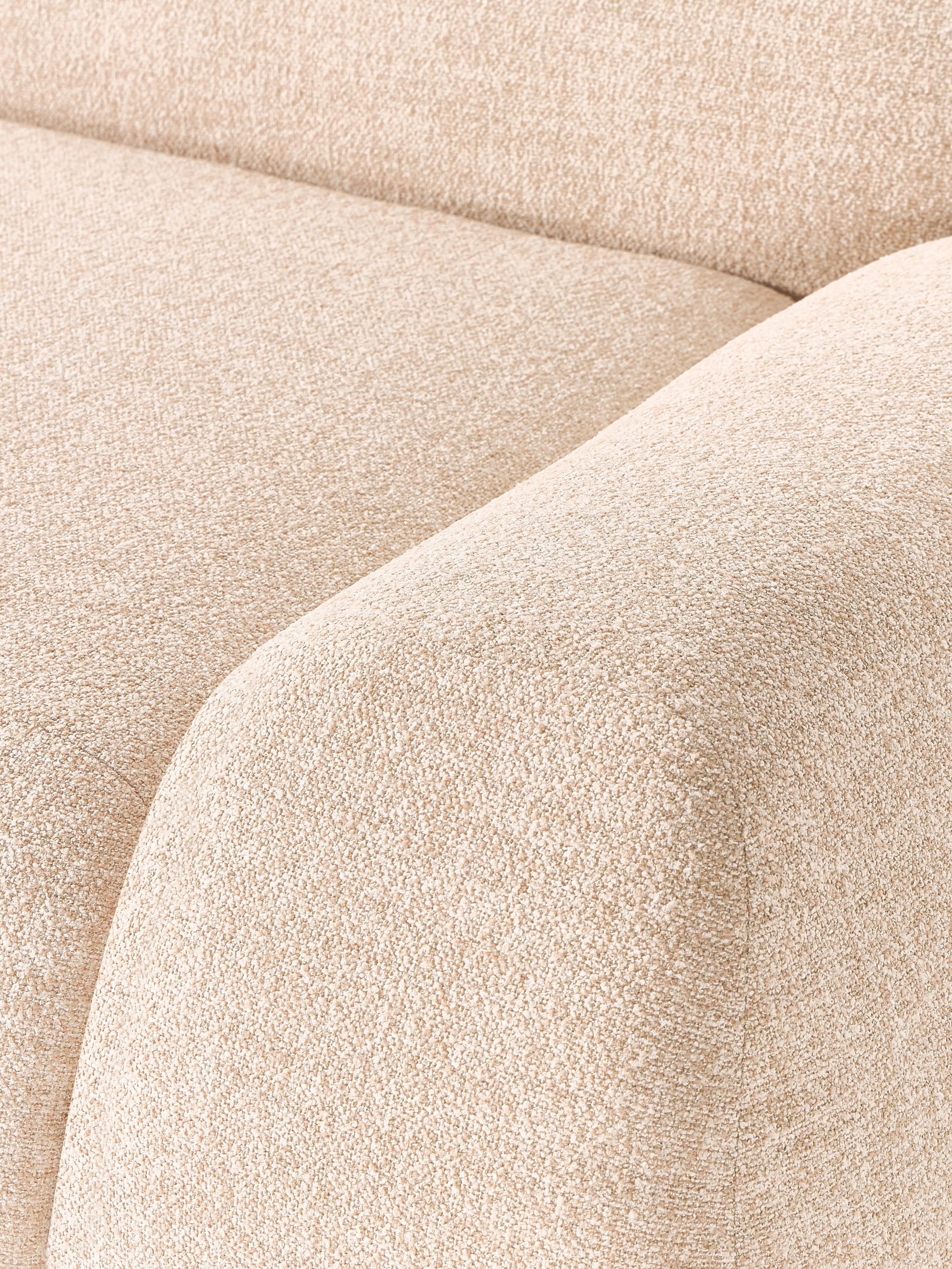 Wolke Modular Bouclé Sofa (3-seater)