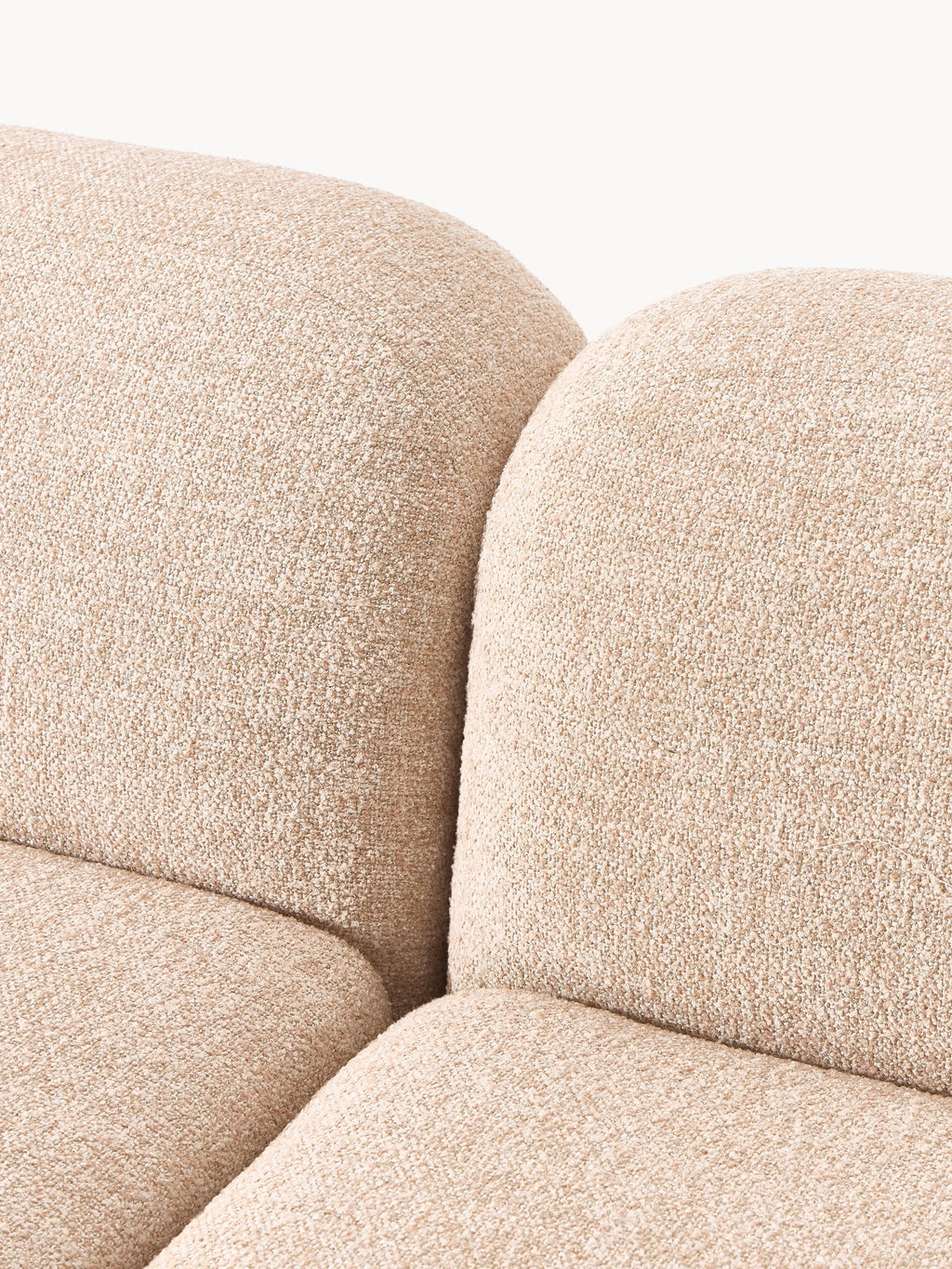 Wolke Modular Bouclé Sofa (3-seater)