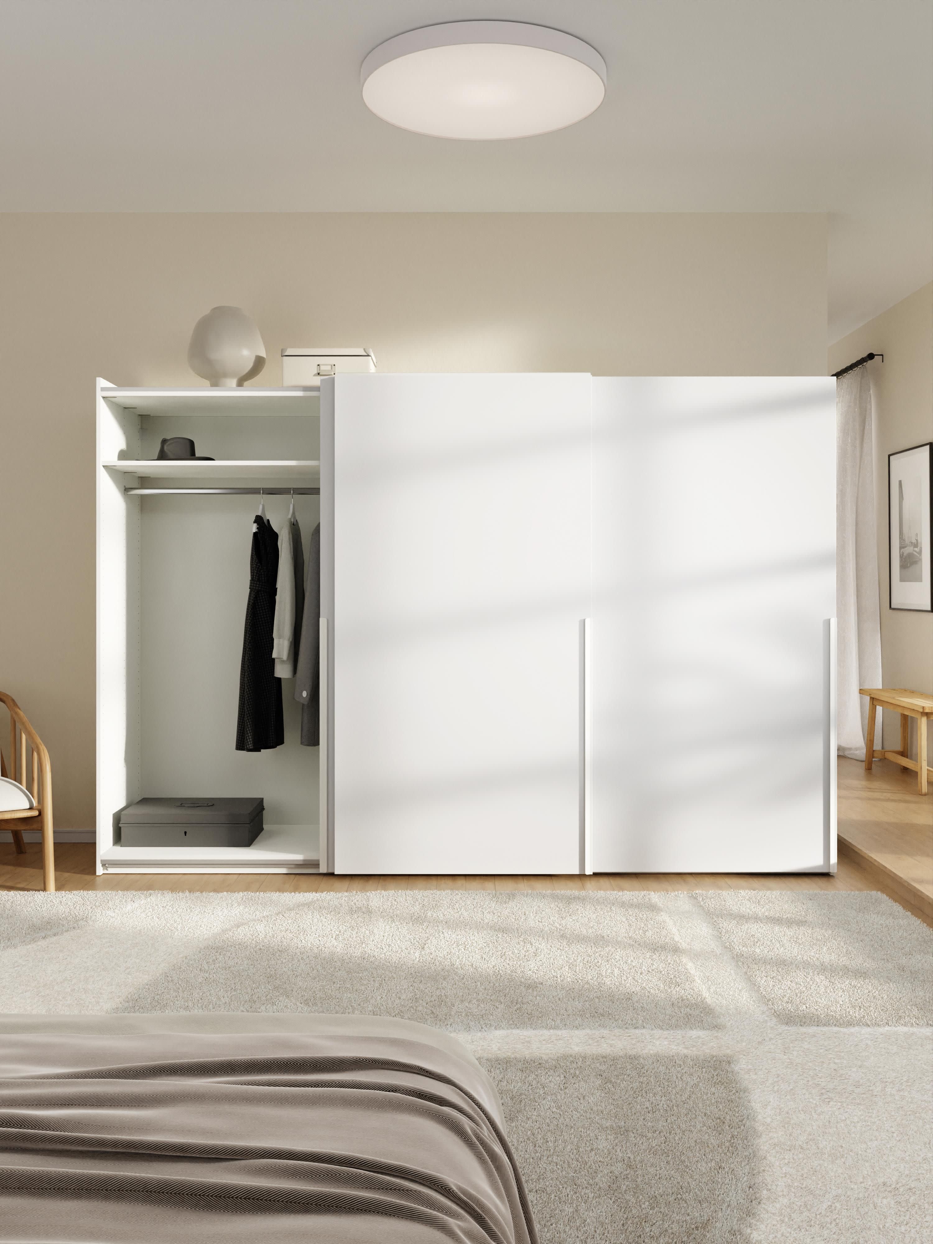 Leon Modular Sliding Door Wardrobe, 300 cm Wide, in various sizes