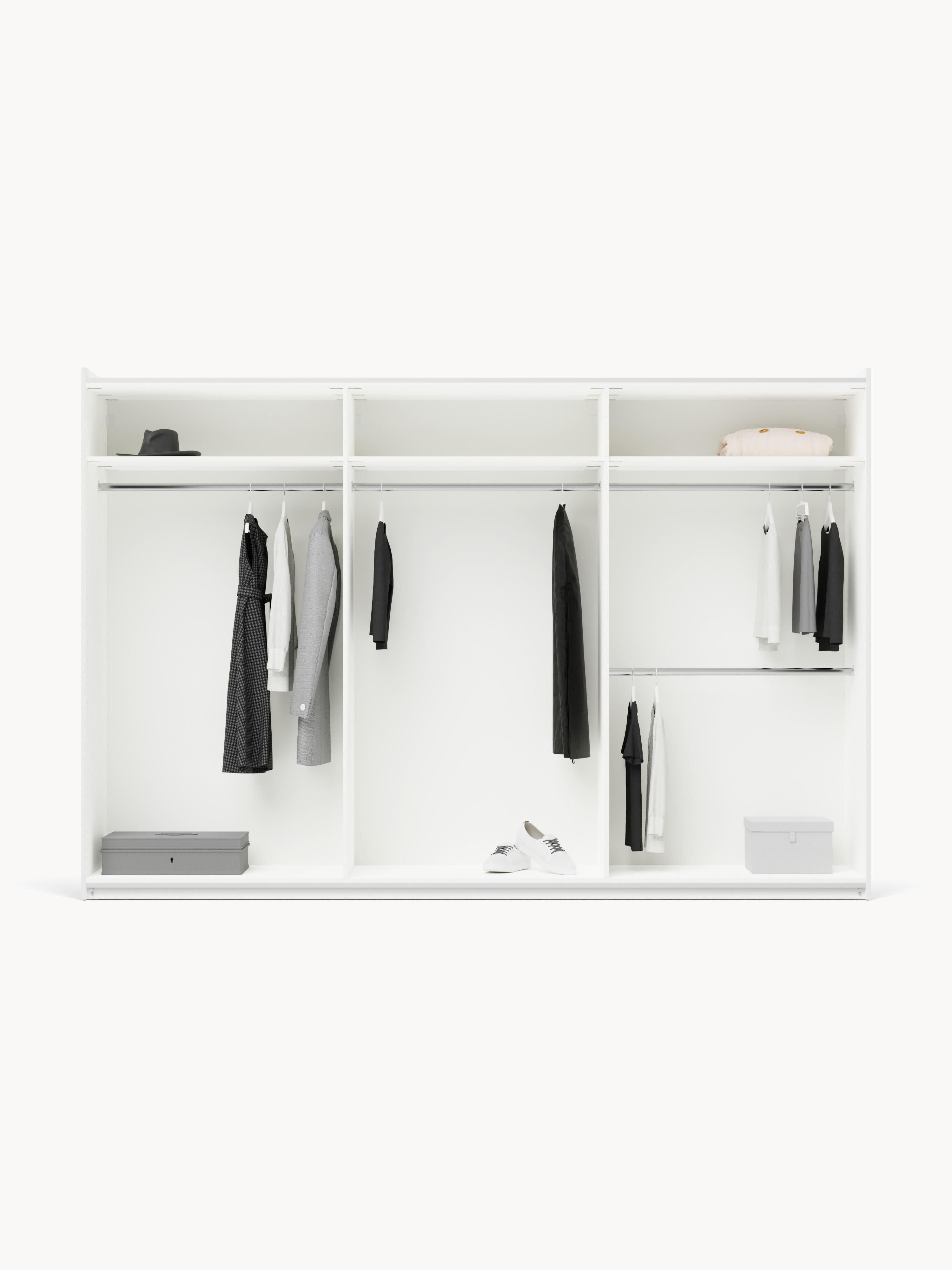Leon Modular Sliding Door Wardrobe, 300 cm Wide, in various sizes