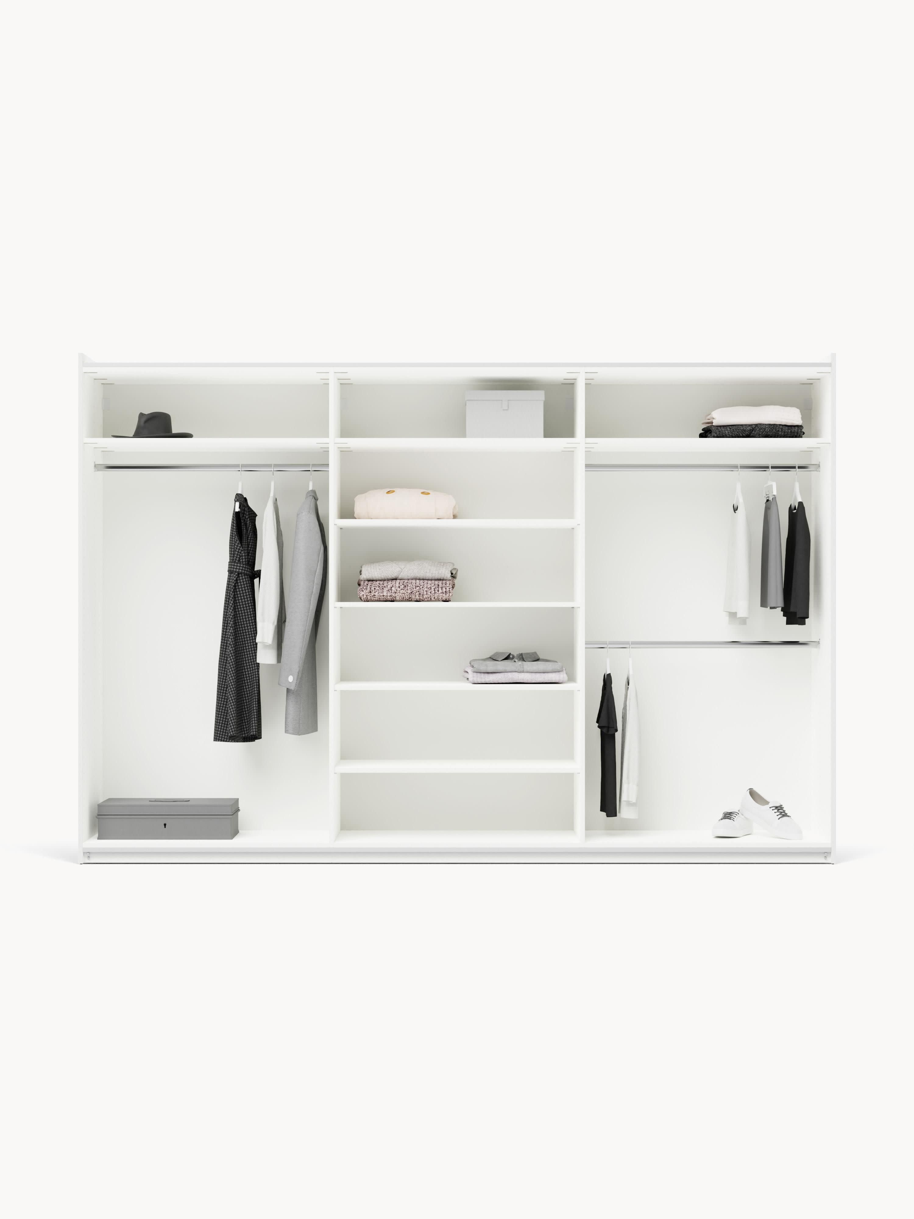 Leon Modular Sliding Door Wardrobe, 300 cm Wide, in various sizes