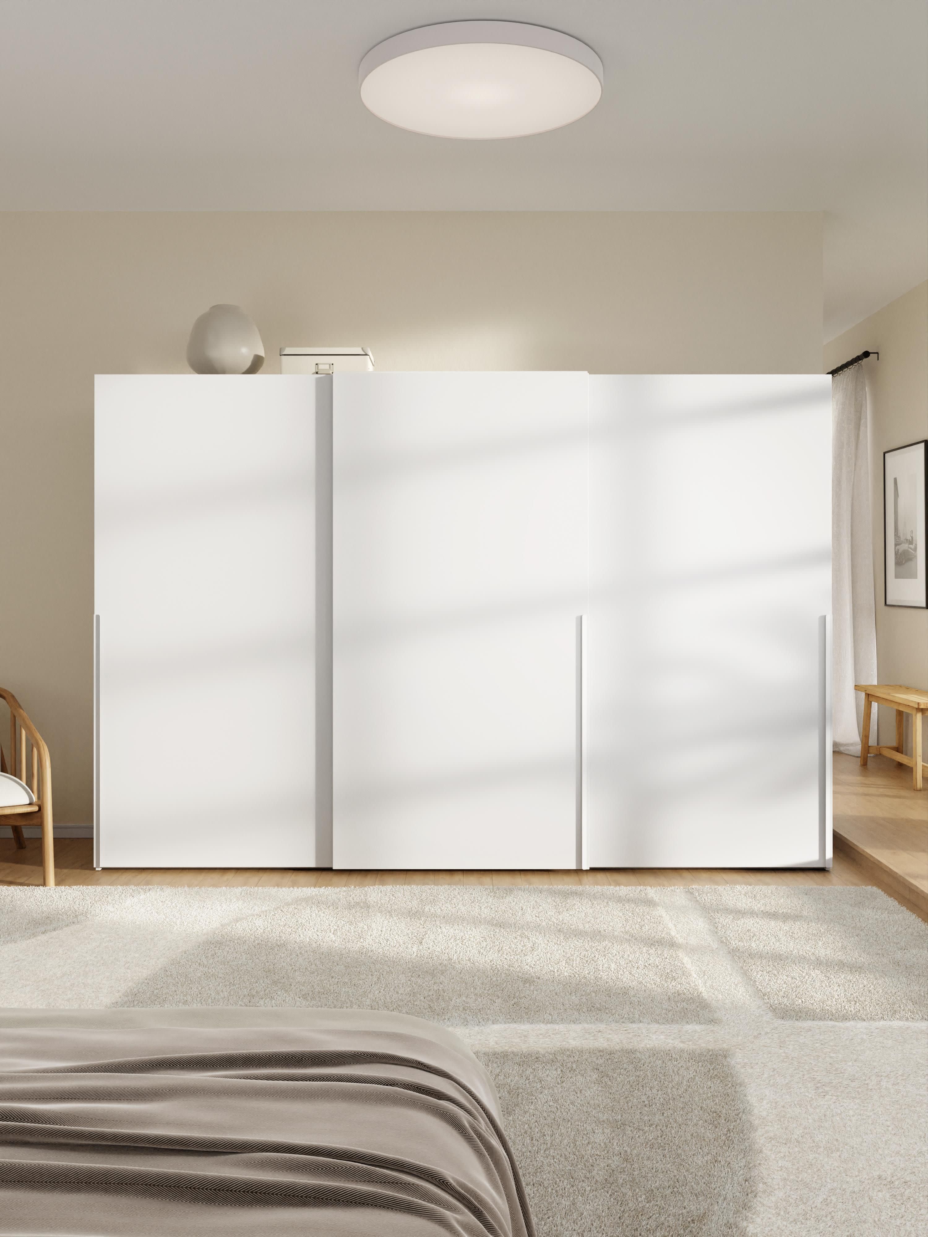Leon Modular Sliding Door Wardrobe, 300 cm Wide, in various sizes