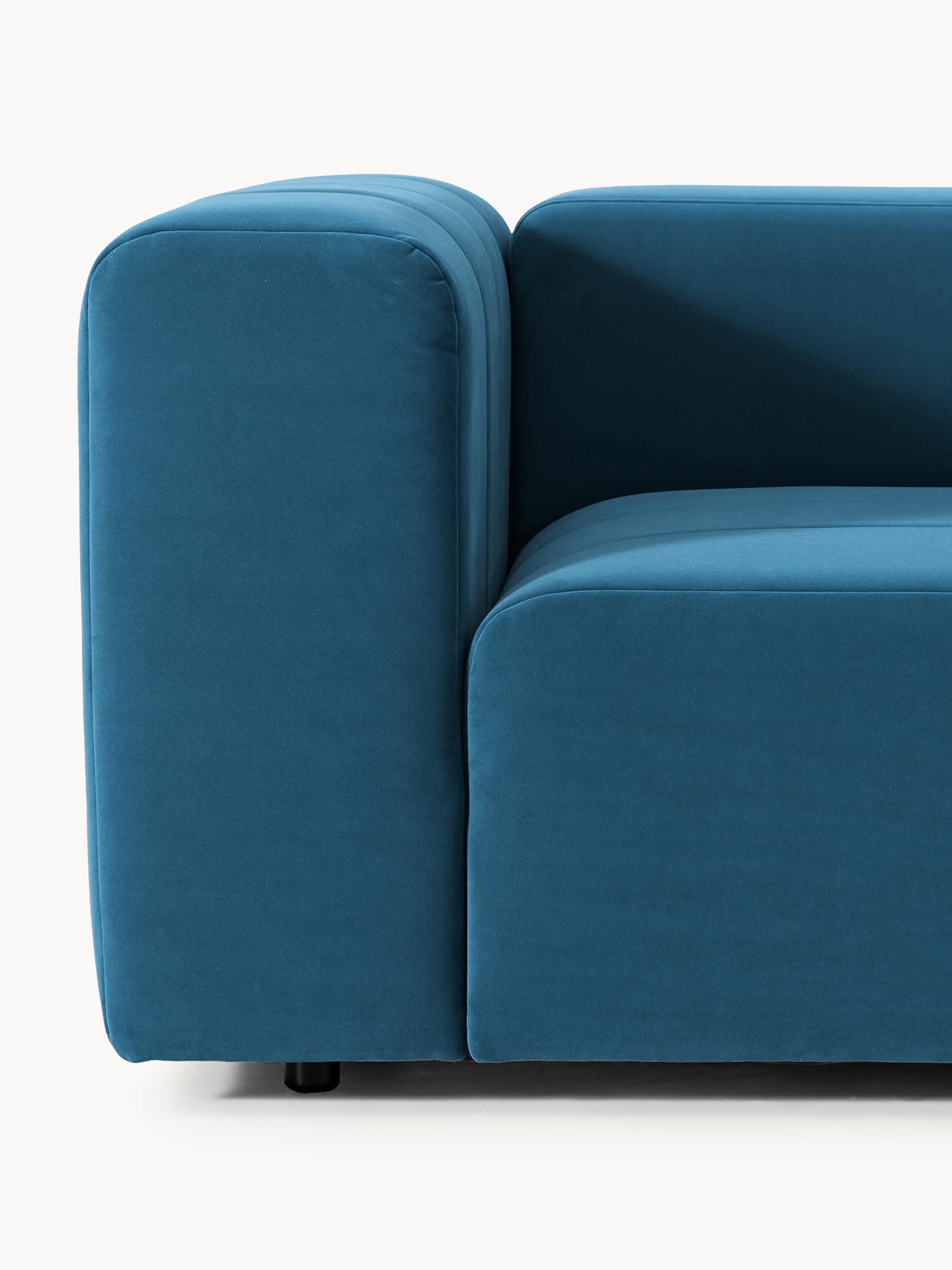 Lena Modular Velvet Sofa (4-seater)