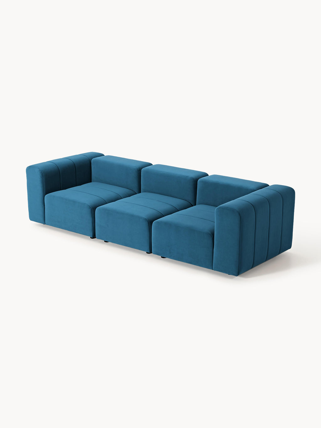 Lena Modular Velvet Sofa (4-seater)