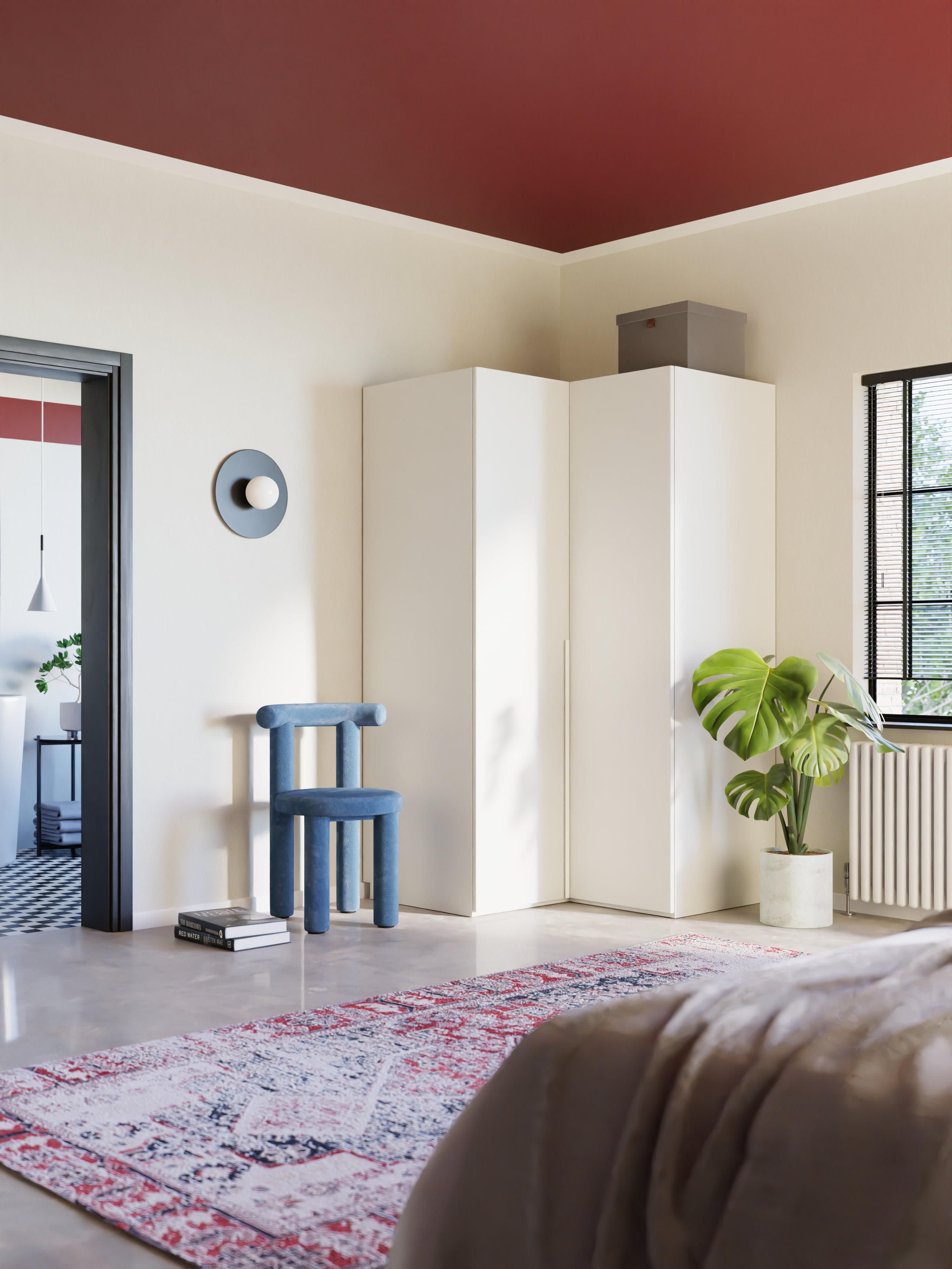 Leon Modular Corner Wardrobe, 115 cm Wide, in various sizes