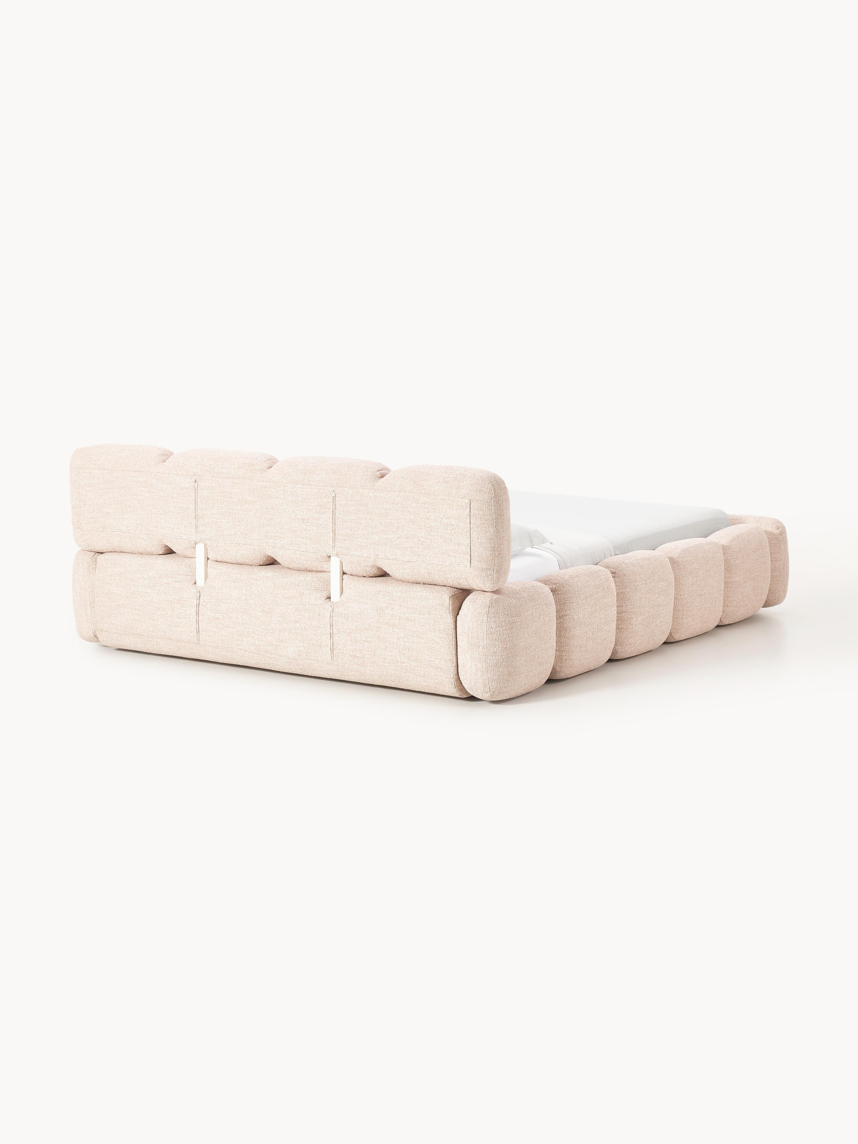 Tayla Upholstered Bouclé Bed