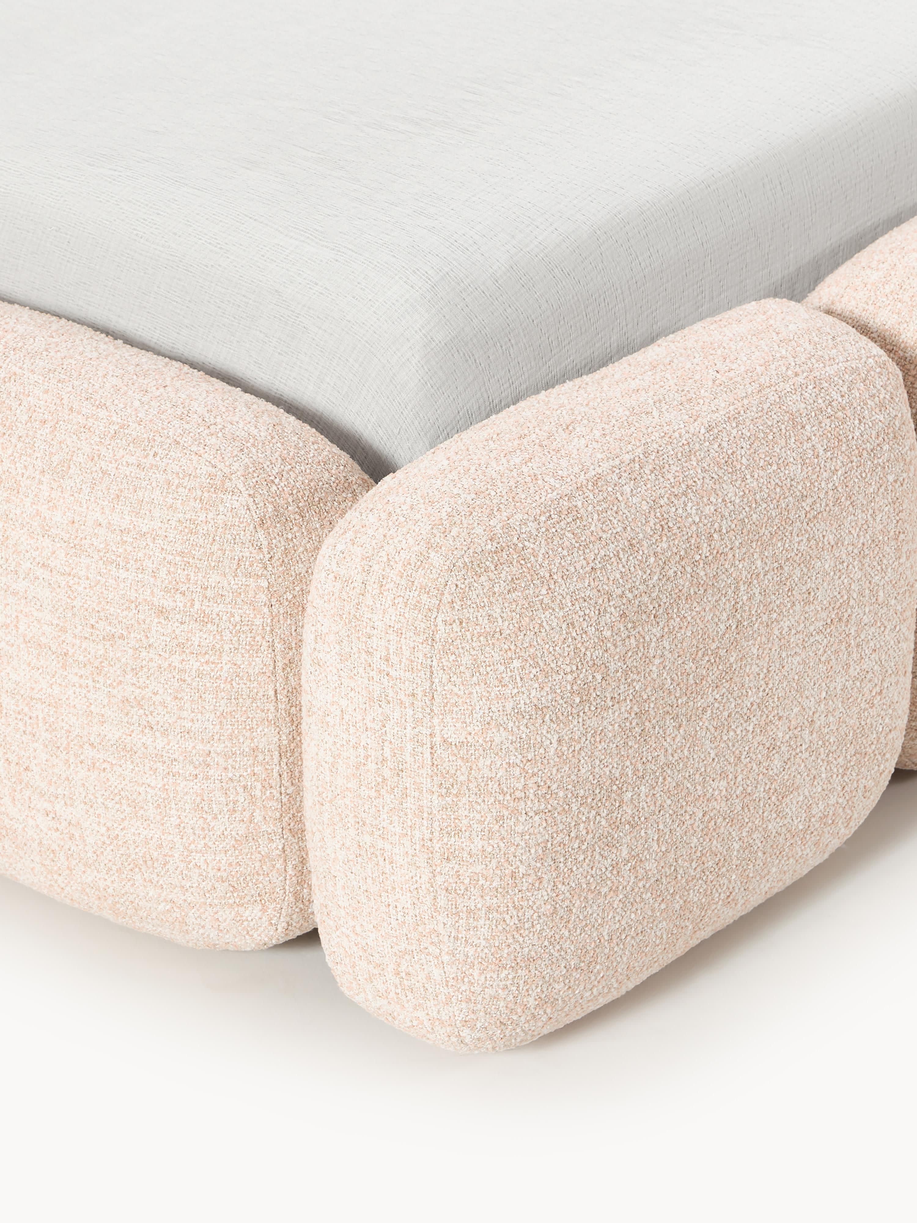 Tayla Upholstered Bouclé Bed
