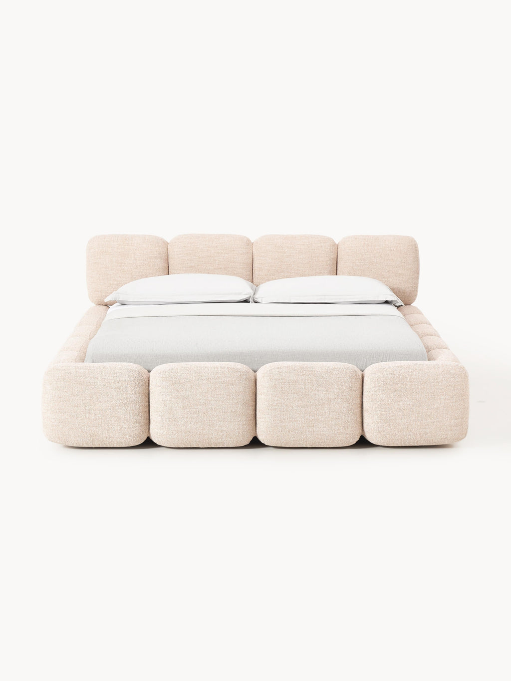 Tayla Upholstered Bouclé Bed