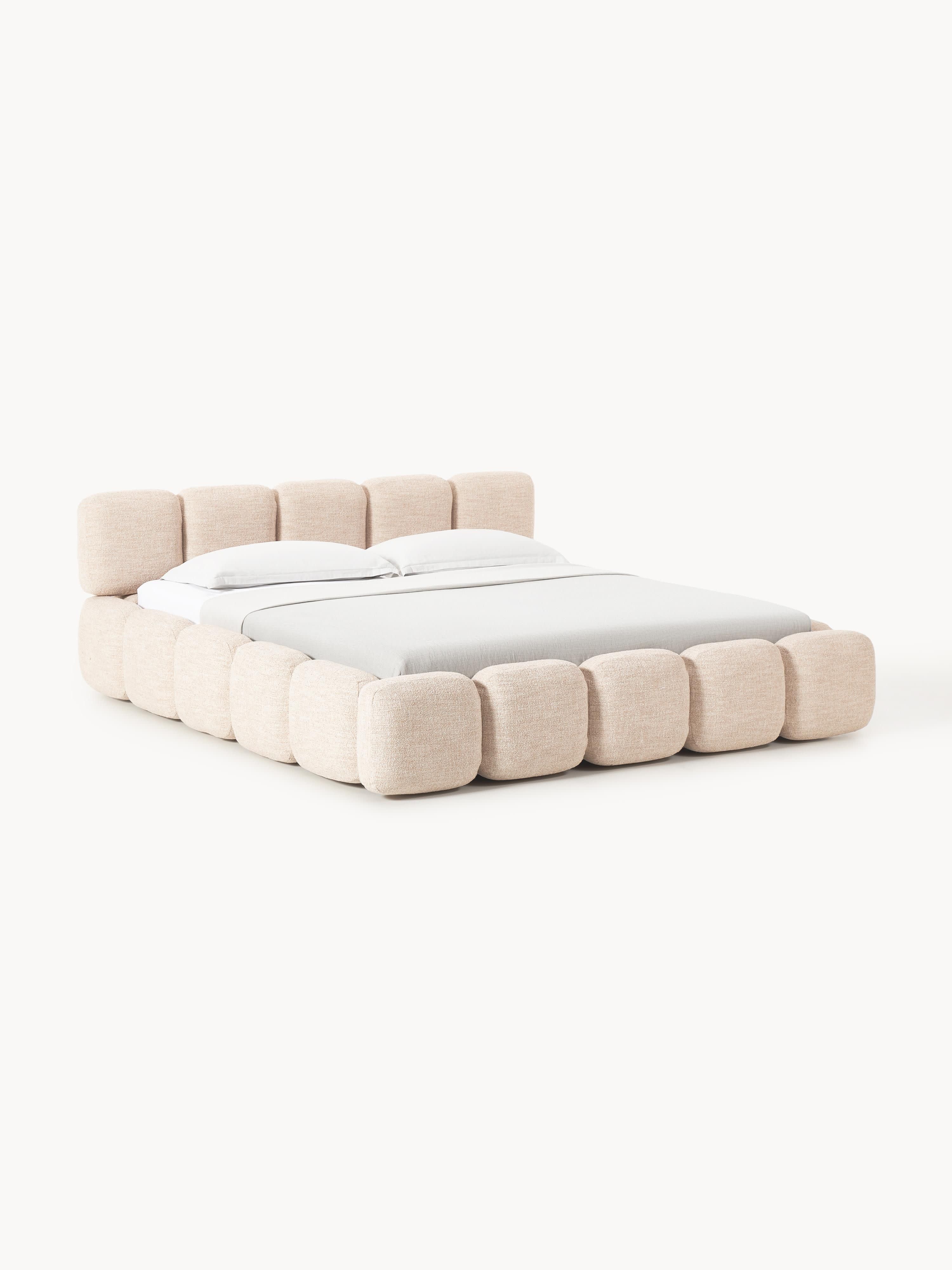 Tayla Upholstered Bouclé Bed