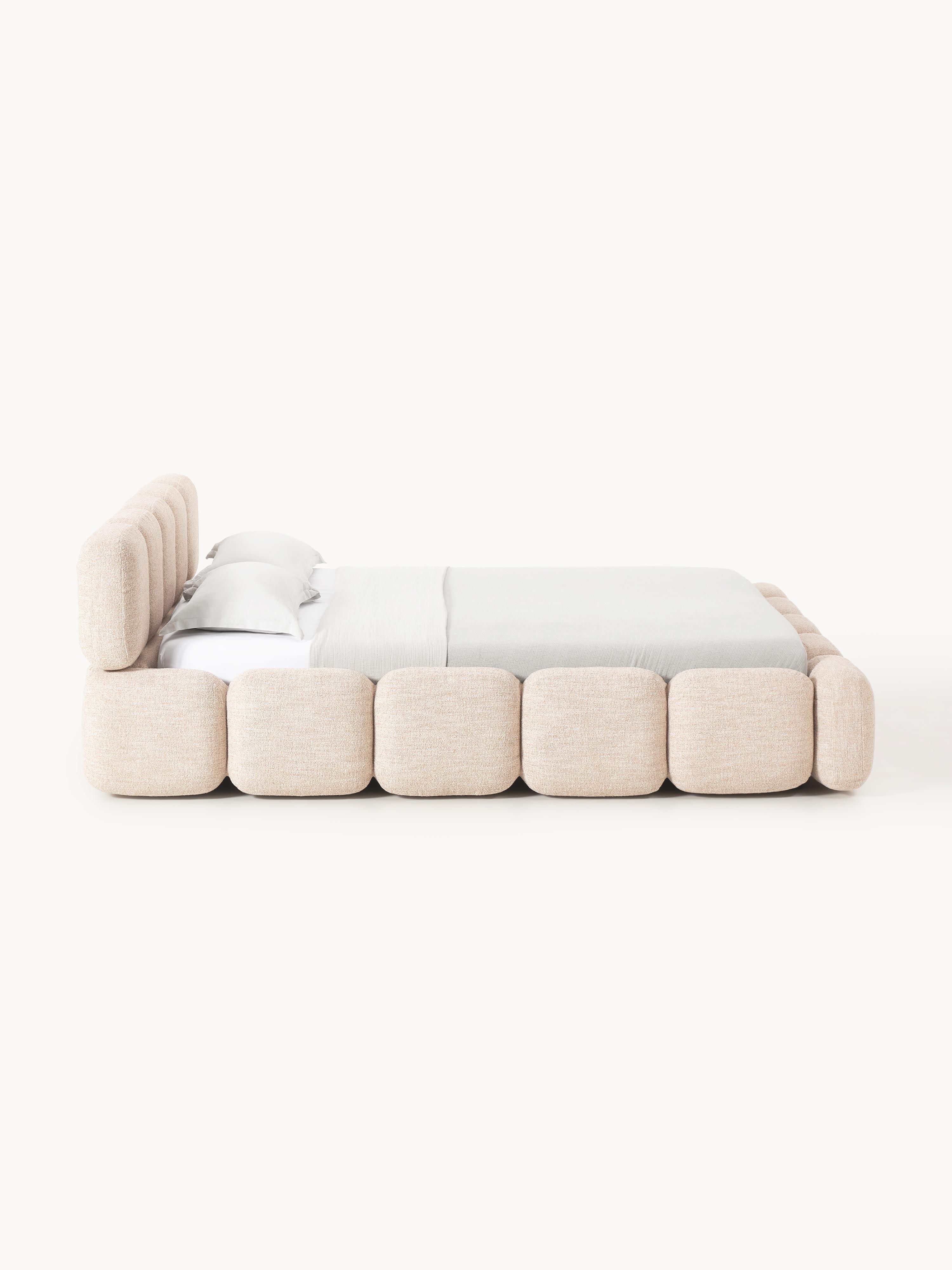 Tayla Upholstered Bouclé Bed