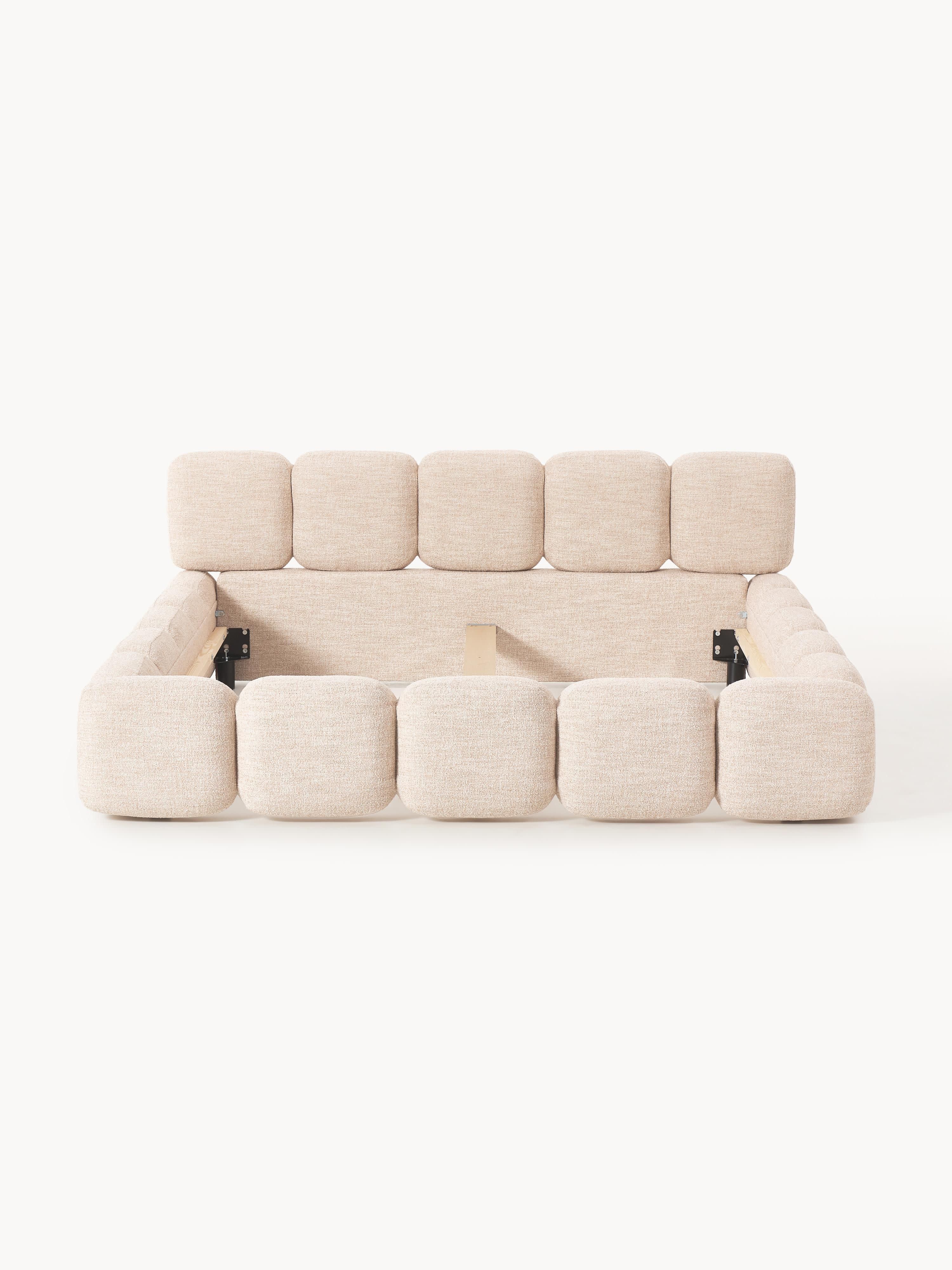 Tayla Upholstered Bouclé Bed